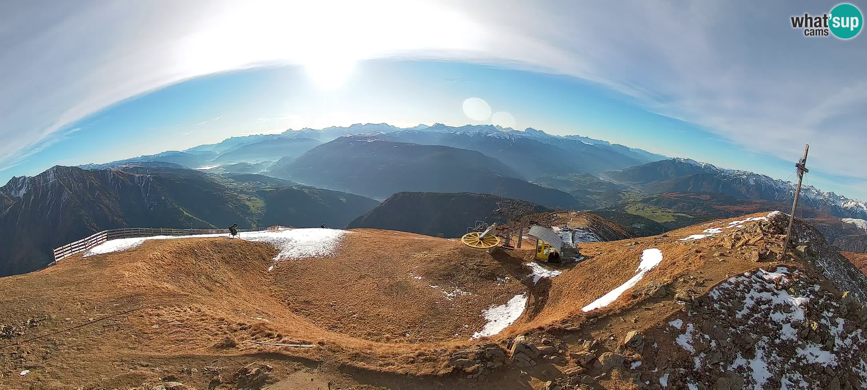 Spletna kamera Gitschlift / sedežnica Gitsch – Zgornja postaja (2.512 m)