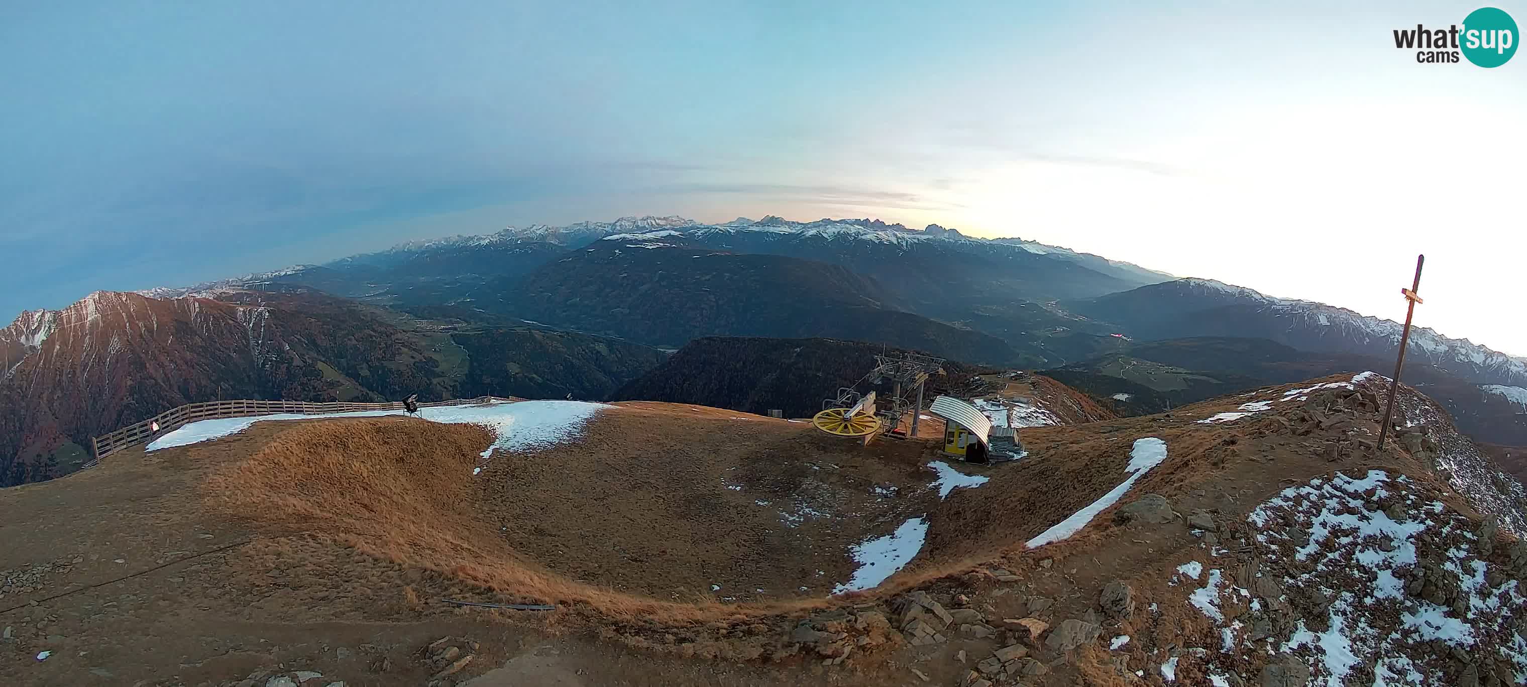 Spletna kamera Gitschlift / sedežnica Gitsch – Zgornja postaja (2.512 m)