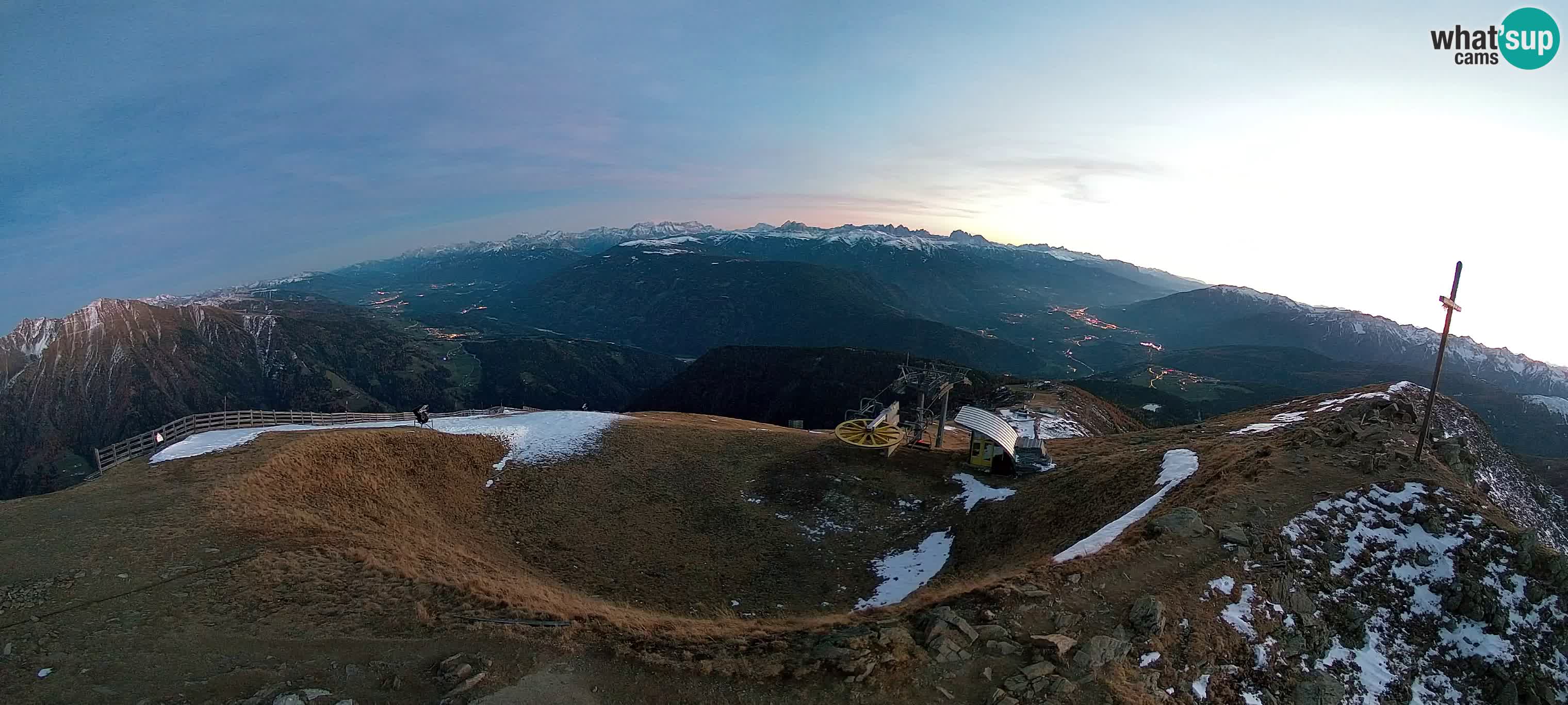 Spletna kamera Gitschlift / sedežnica Gitsch – Zgornja postaja (2.512 m)