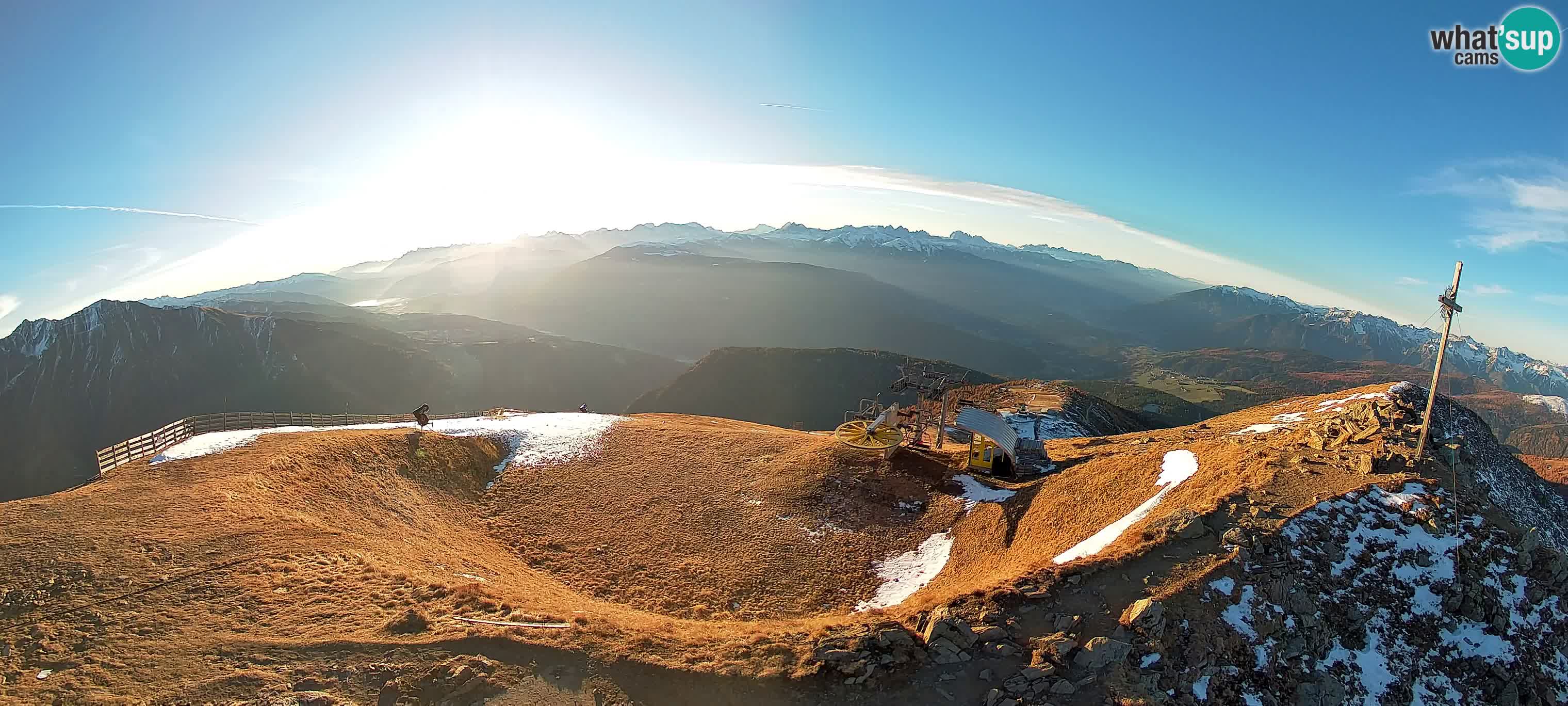 Spletna kamera Gitschlift / sedežnica Gitsch – Zgornja postaja (2.512 m)