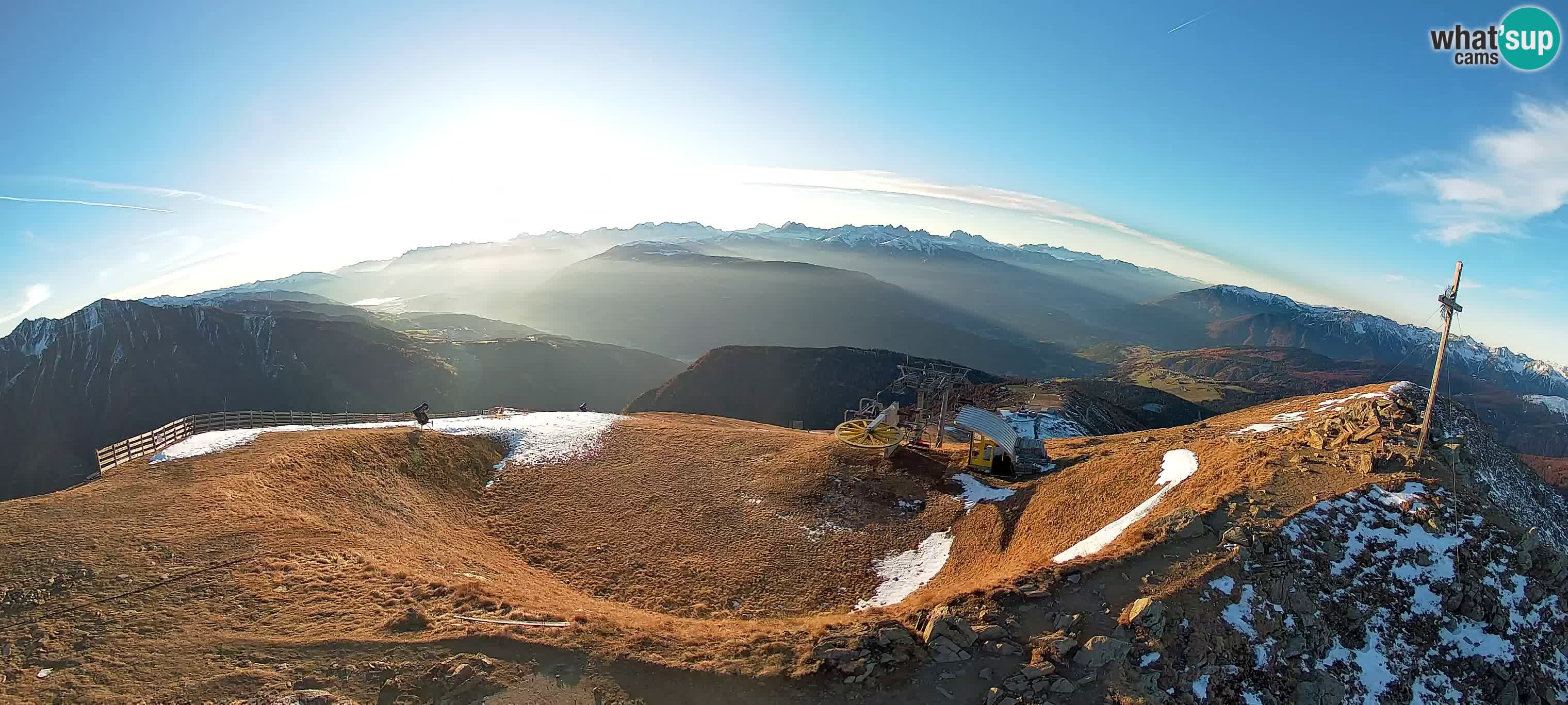 Spletna kamera Gitschlift / sedežnica Gitsch – Zgornja postaja (2.512 m)