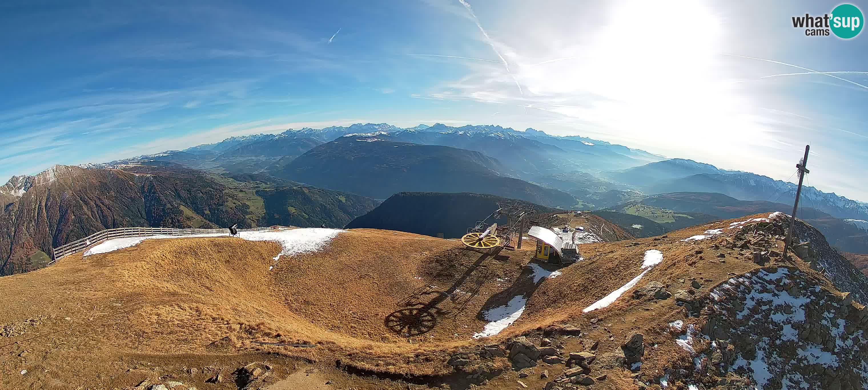 Spletna kamera Gitschlift / sedežnica Gitsch – Zgornja postaja (2.512 m)