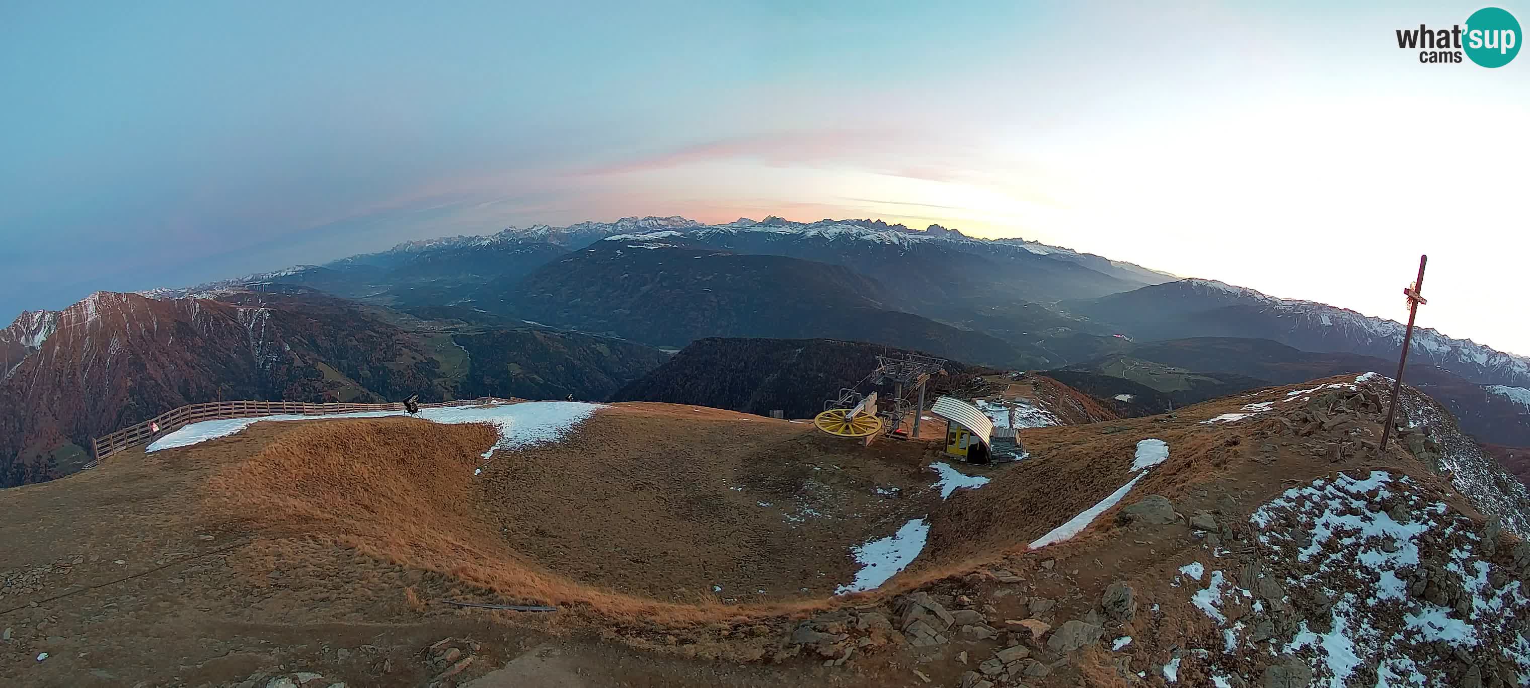 Spletna kamera Gitschlift / sedežnica Gitsch – Zgornja postaja (2.512 m)