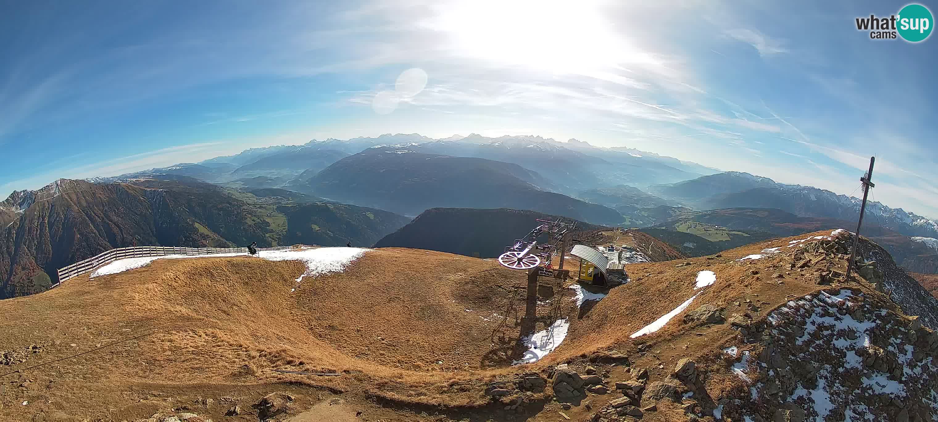 Spletna kamera Gitschlift / sedežnica Gitsch – Zgornja postaja (2.512 m)