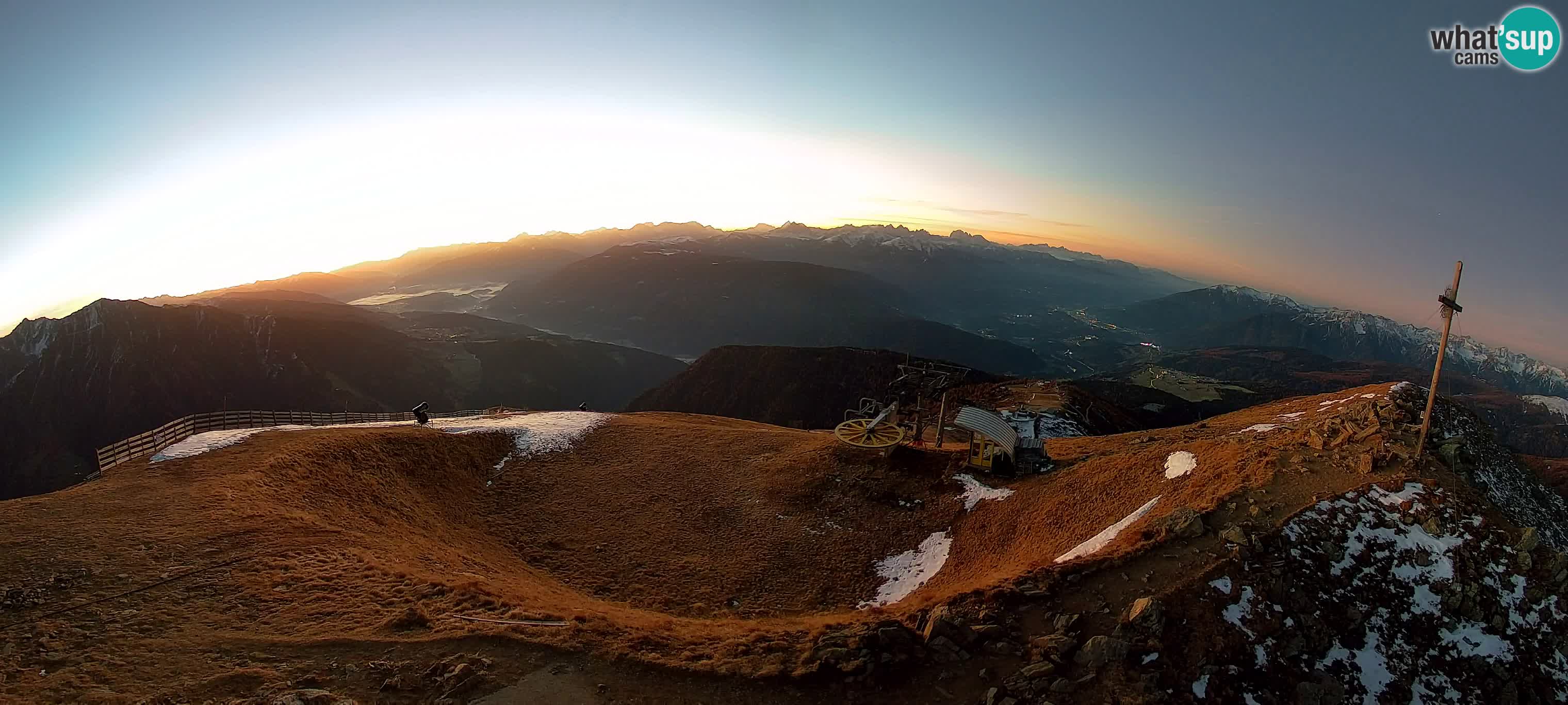 Spletna kamera Gitschlift / sedežnica Gitsch – Zgornja postaja (2.512 m)