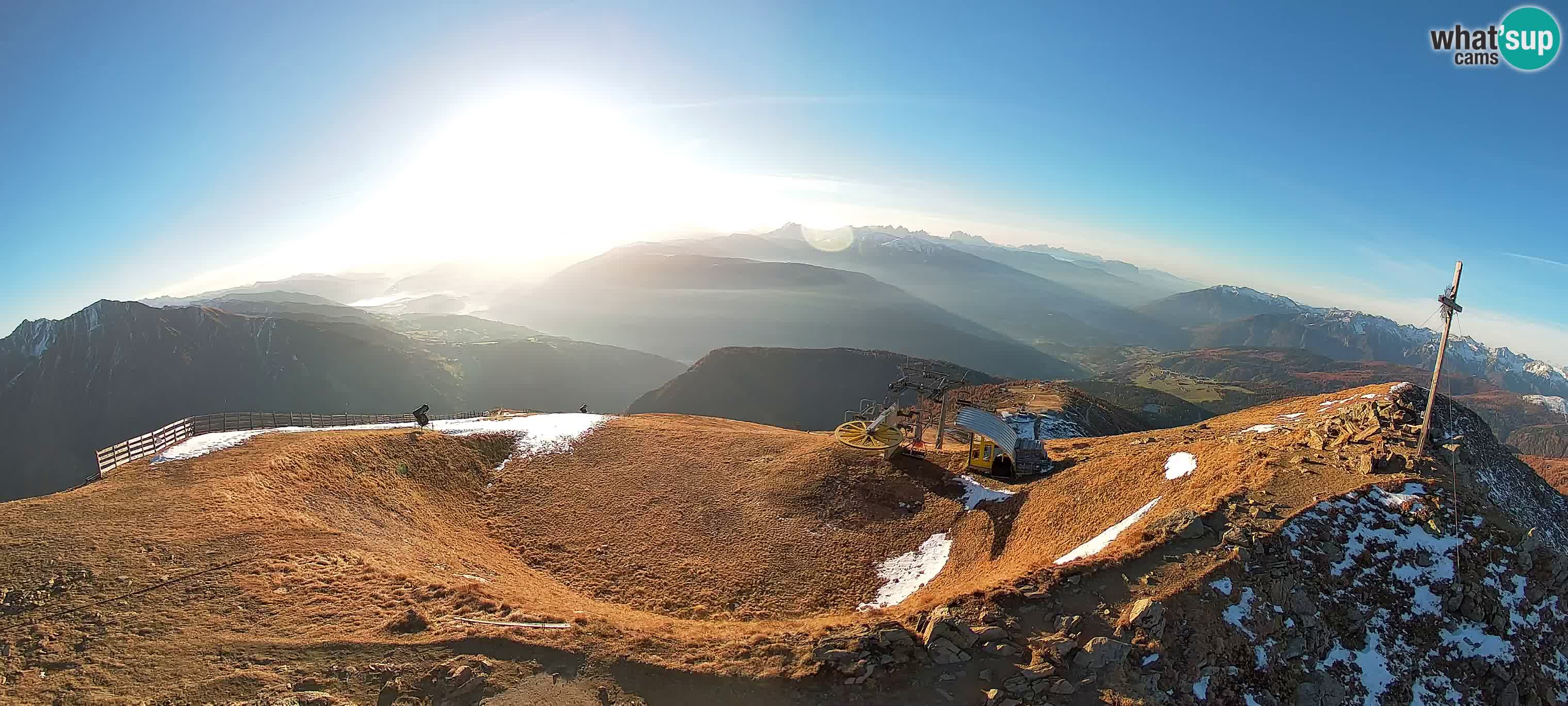 Spletna kamera Gitschlift / sedežnica Gitsch – Zgornja postaja (2.512 m)