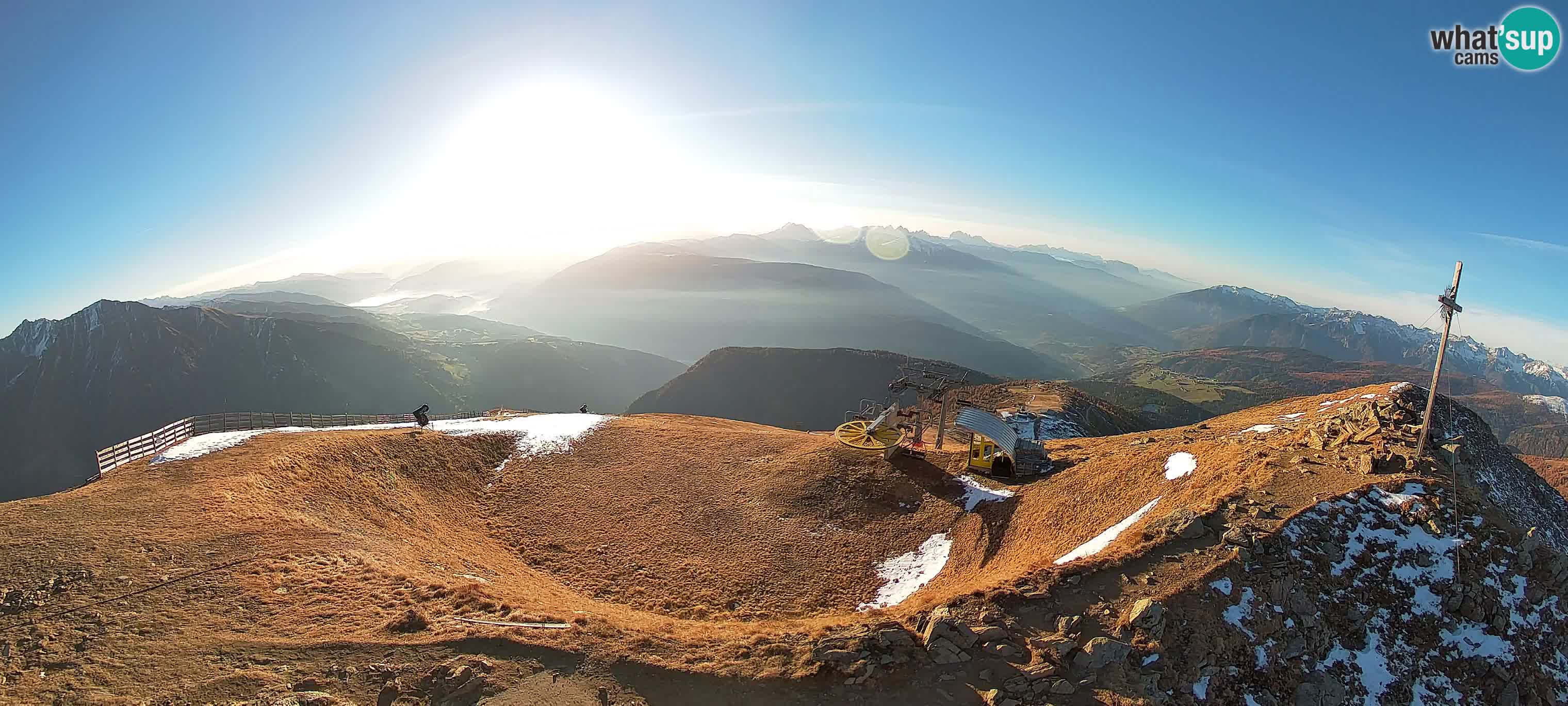 Spletna kamera Gitschlift / sedežnica Gitsch – Zgornja postaja (2.512 m)