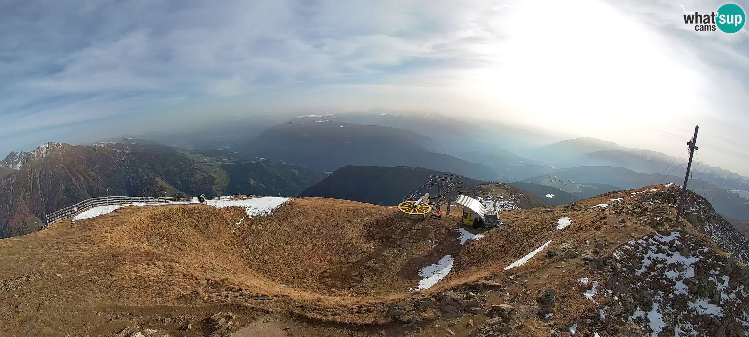 Spletna kamera Gitschlift / sedežnica Gitsch – Zgornja postaja (2.512 m)