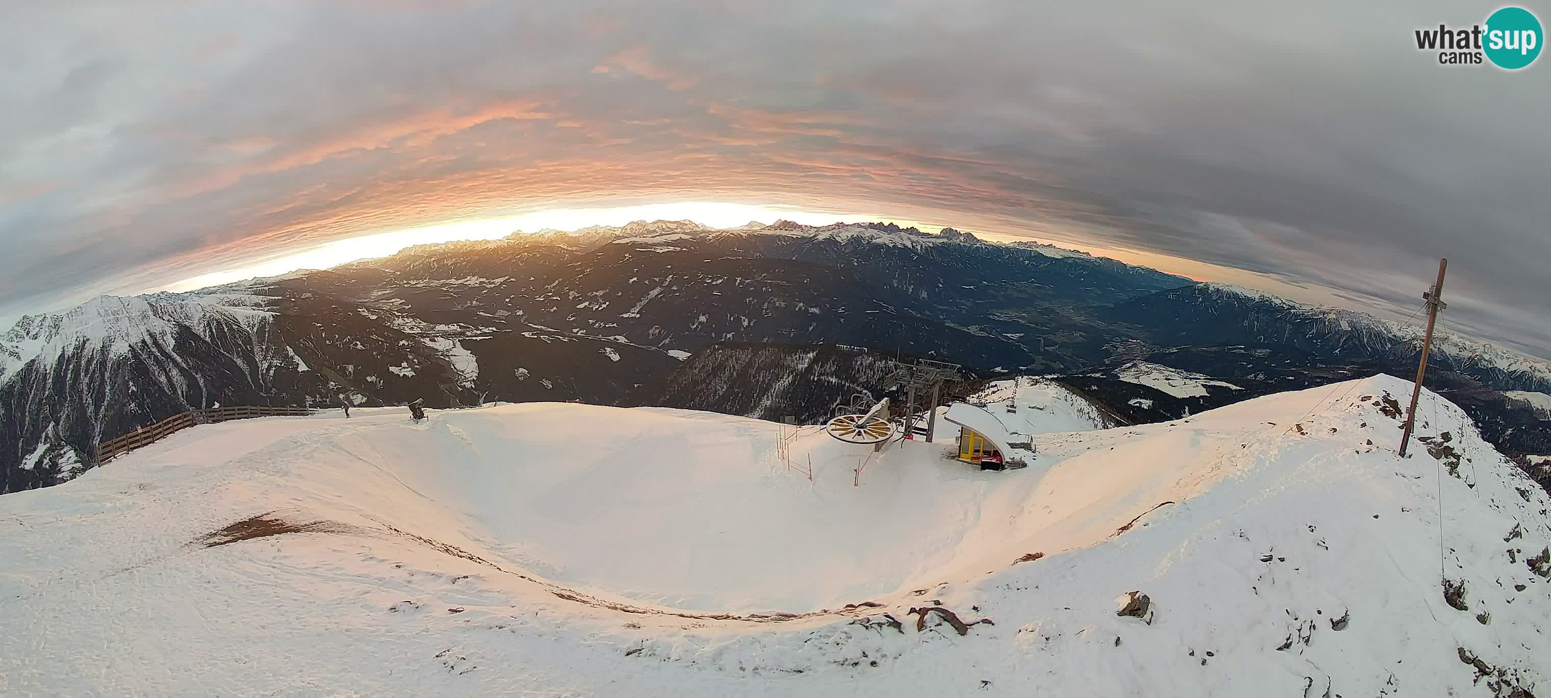 Spletna kamera Gitschlift / sedežnica Gitsch – Zgornja postaja (2.512 m)