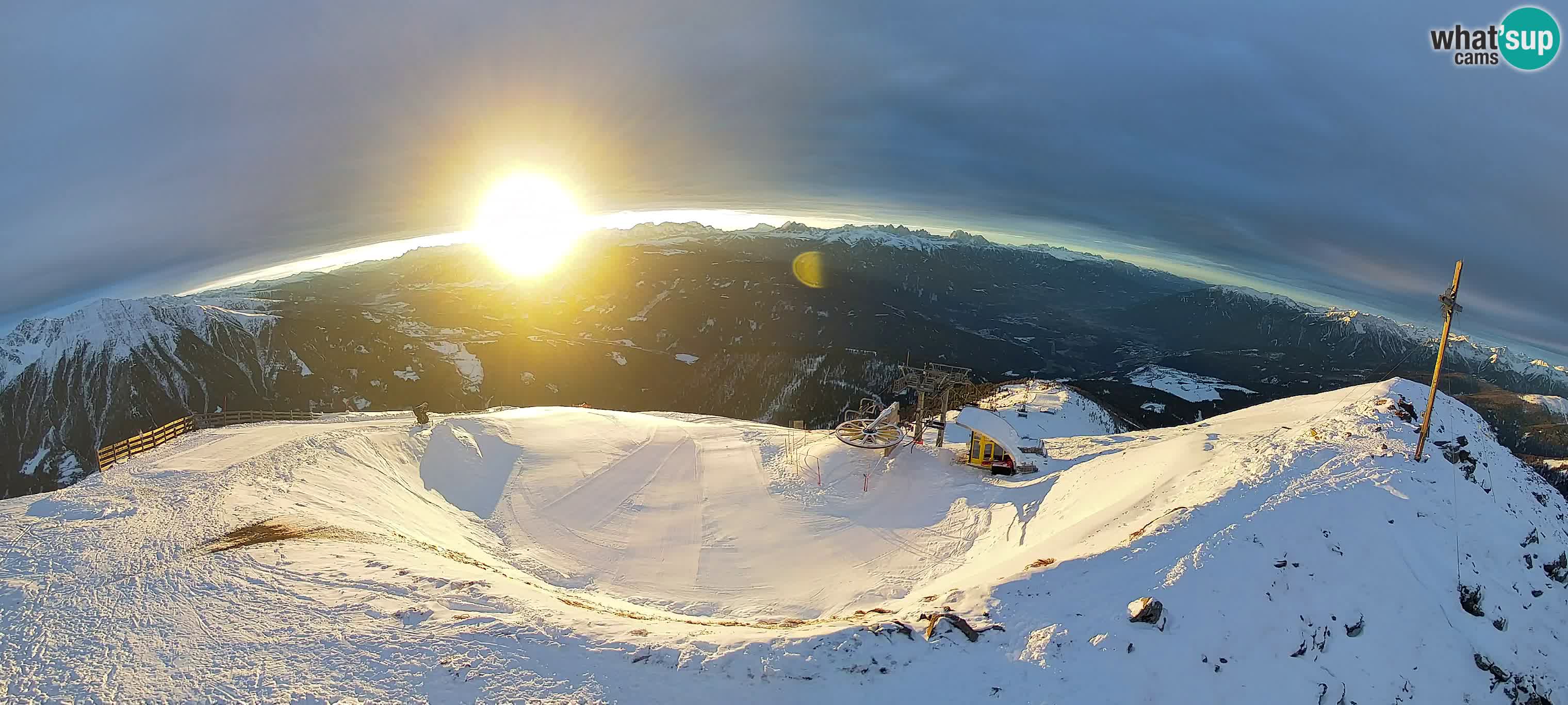 Spletna kamera Gitschlift / sedežnica Gitsch – Zgornja postaja (2.512 m)