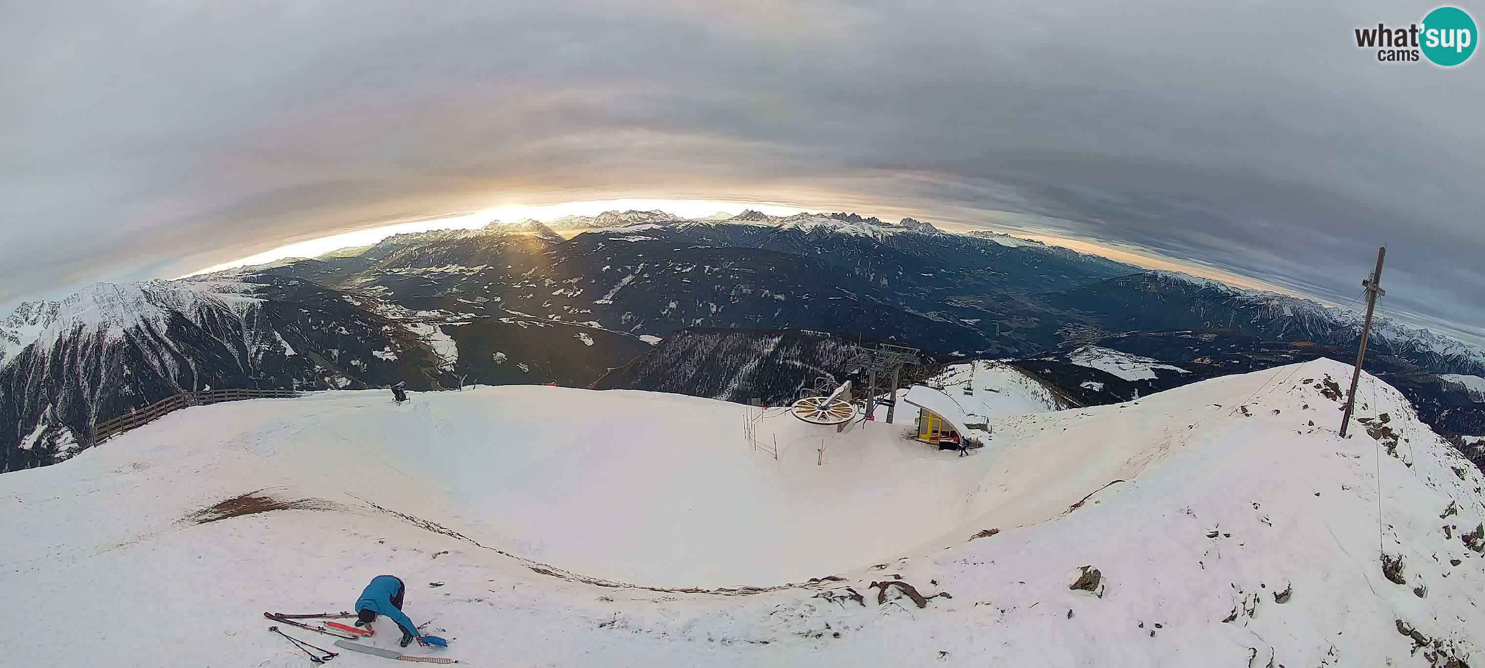 Spletna kamera Gitschlift / sedežnica Gitsch – Zgornja postaja (2.512 m)