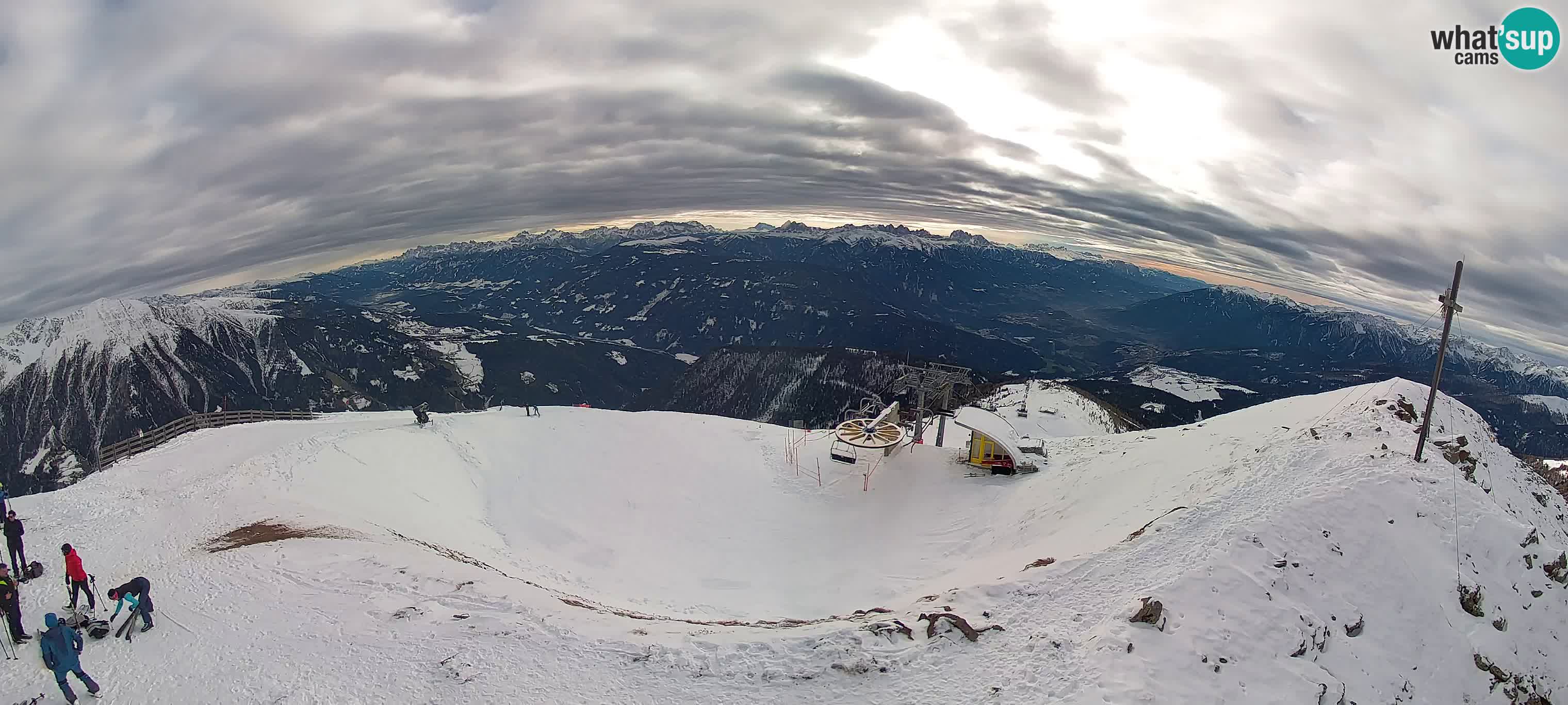 Spletna kamera Gitschlift / sedežnica Gitsch – Zgornja postaja (2.512 m)
