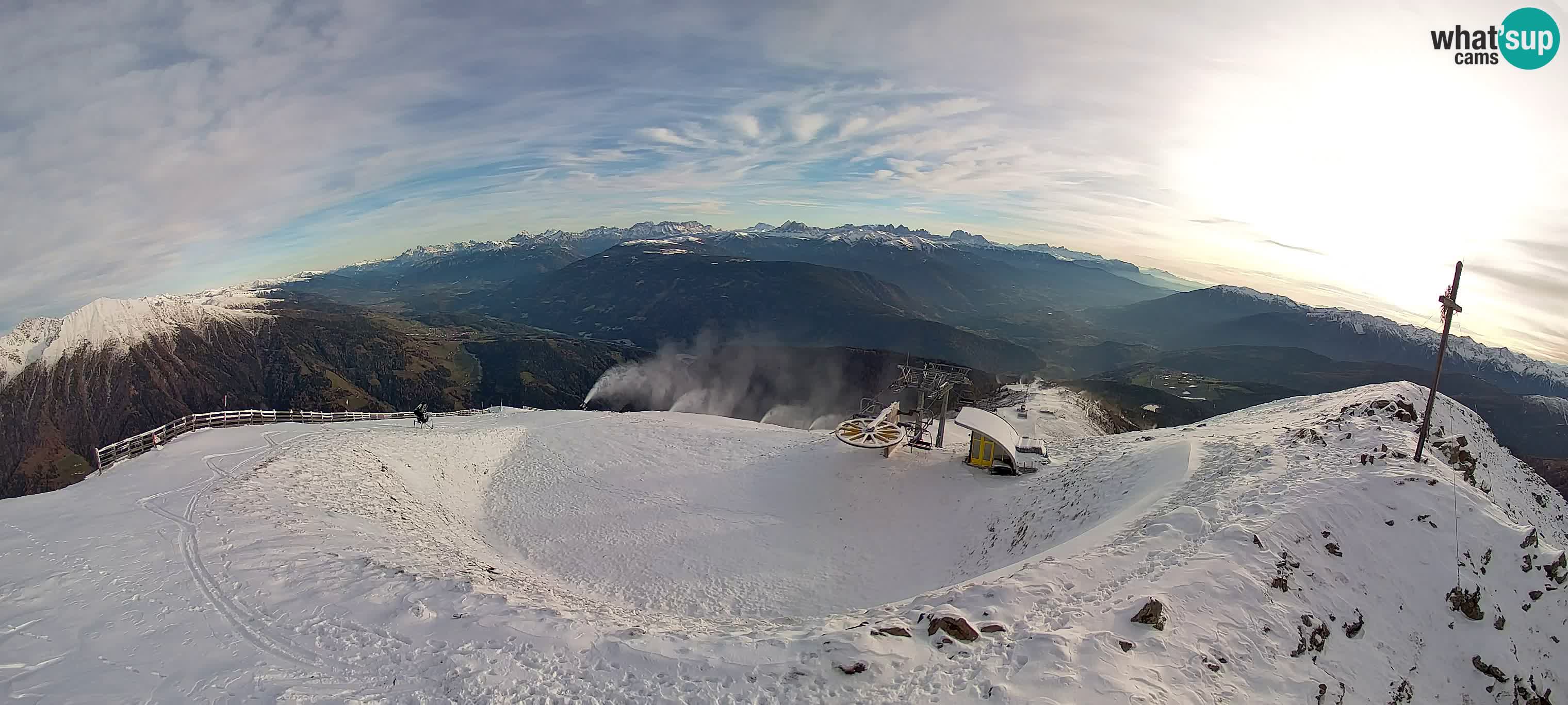 Spletna kamera Gitschlift / sedežnica Gitsch – Zgornja postaja (2.512 m)
