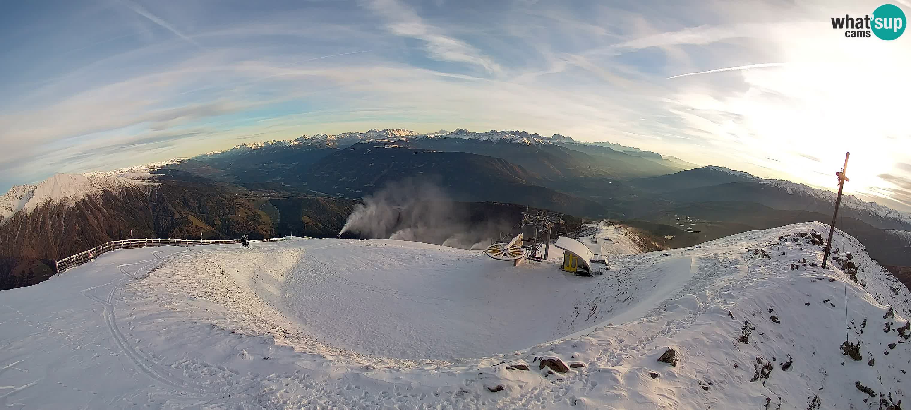 Spletna kamera Gitschlift / sedežnica Gitsch – Zgornja postaja (2.512 m)