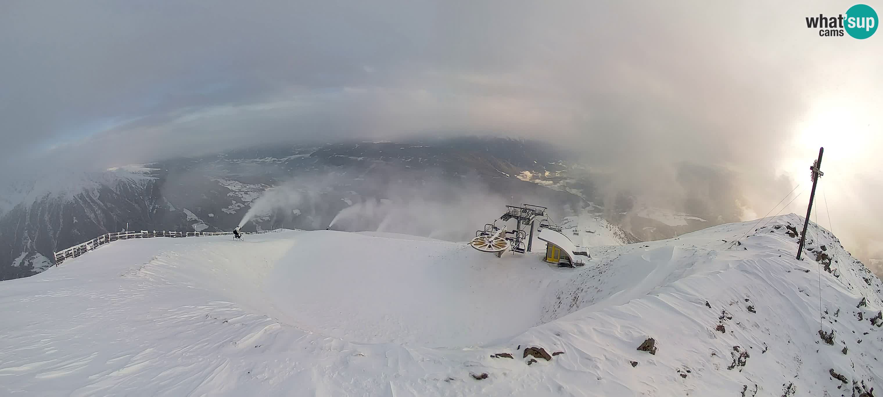 Spletna kamera Gitschlift / sedežnica Gitsch – Zgornja postaja (2.512 m)