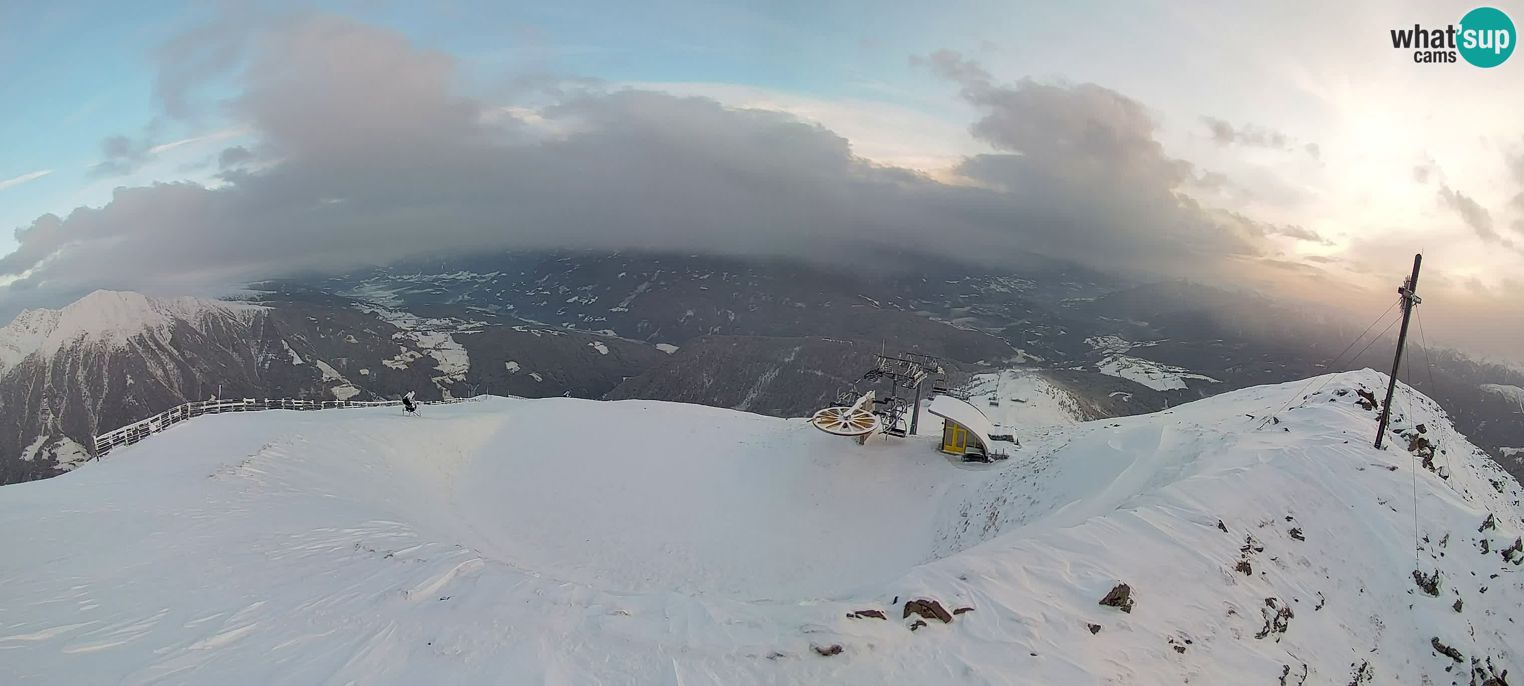 Spletna kamera Gitschlift / sedežnica Gitsch – Zgornja postaja (2.512 m)