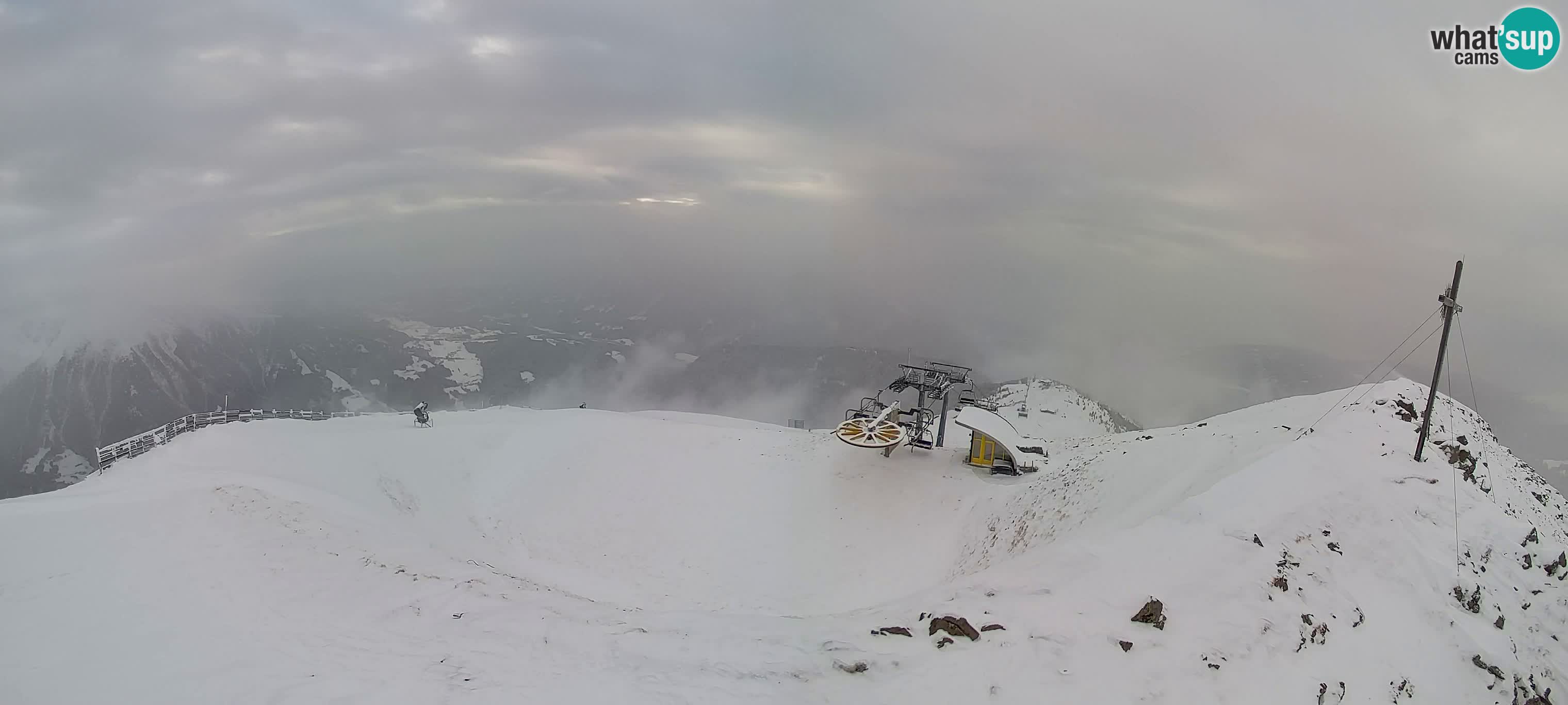 Spletna kamera Gitschlift / sedežnica Gitsch – Zgornja postaja (2.512 m)
