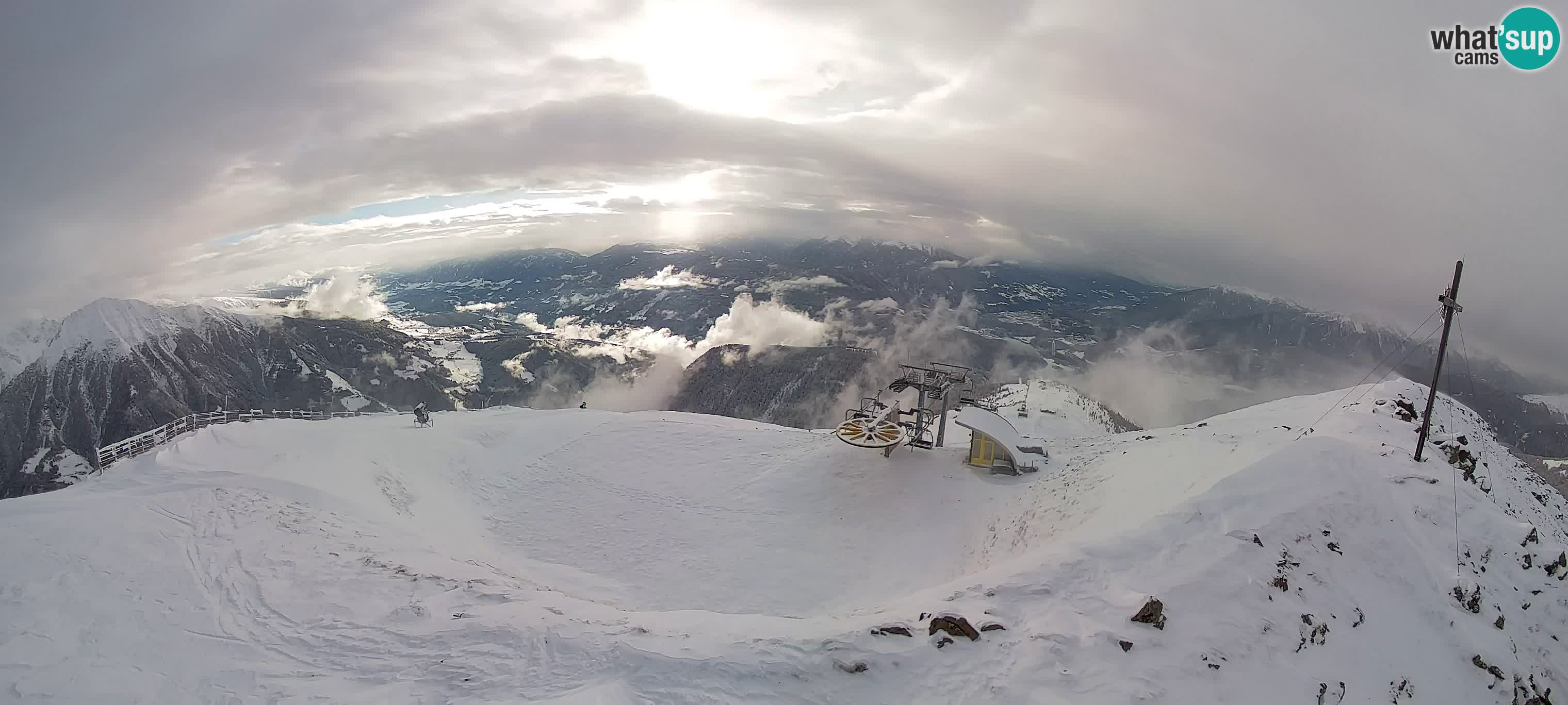 Spletna kamera Gitschlift / sedežnica Gitsch – Zgornja postaja (2.512 m)
