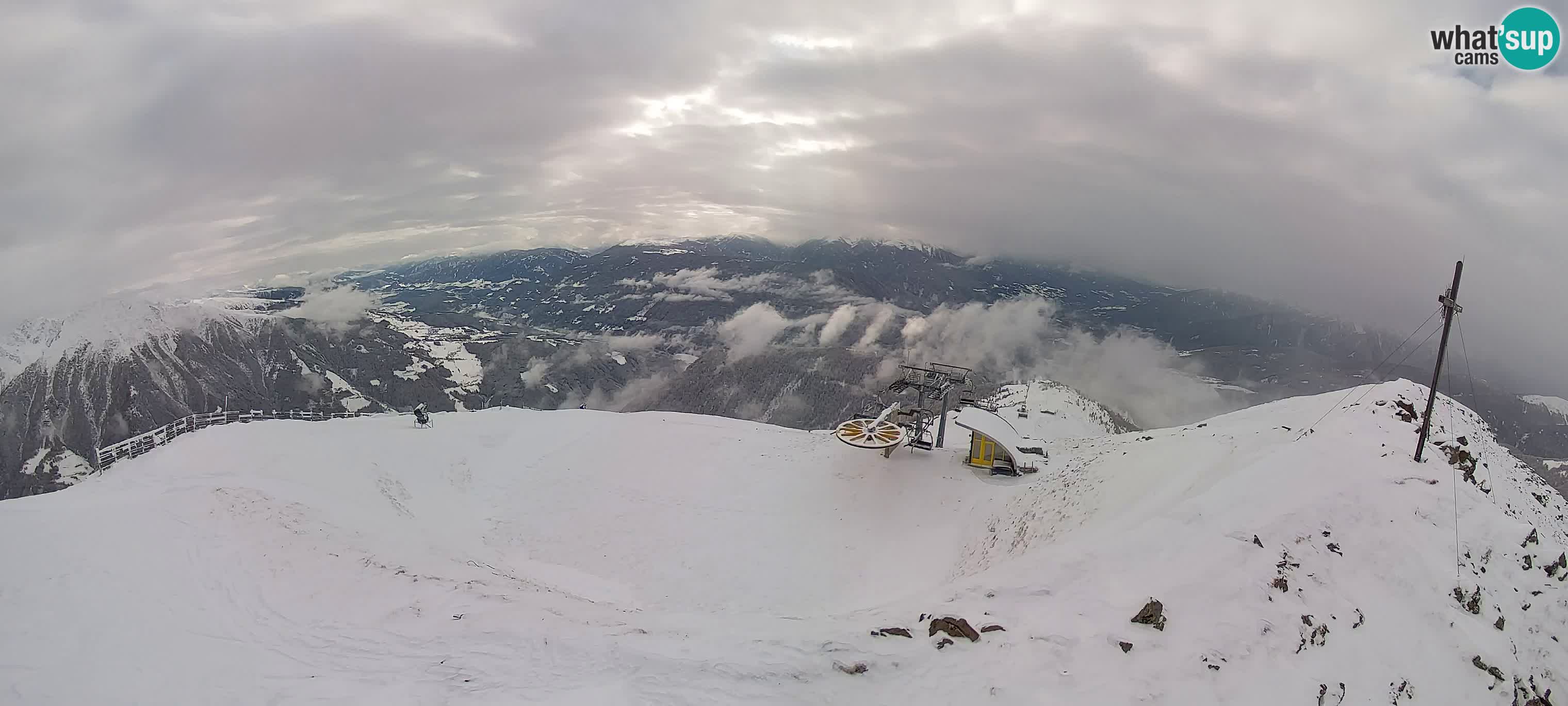 Spletna kamera Gitschlift / sedežnica Gitsch – Zgornja postaja (2.512 m)