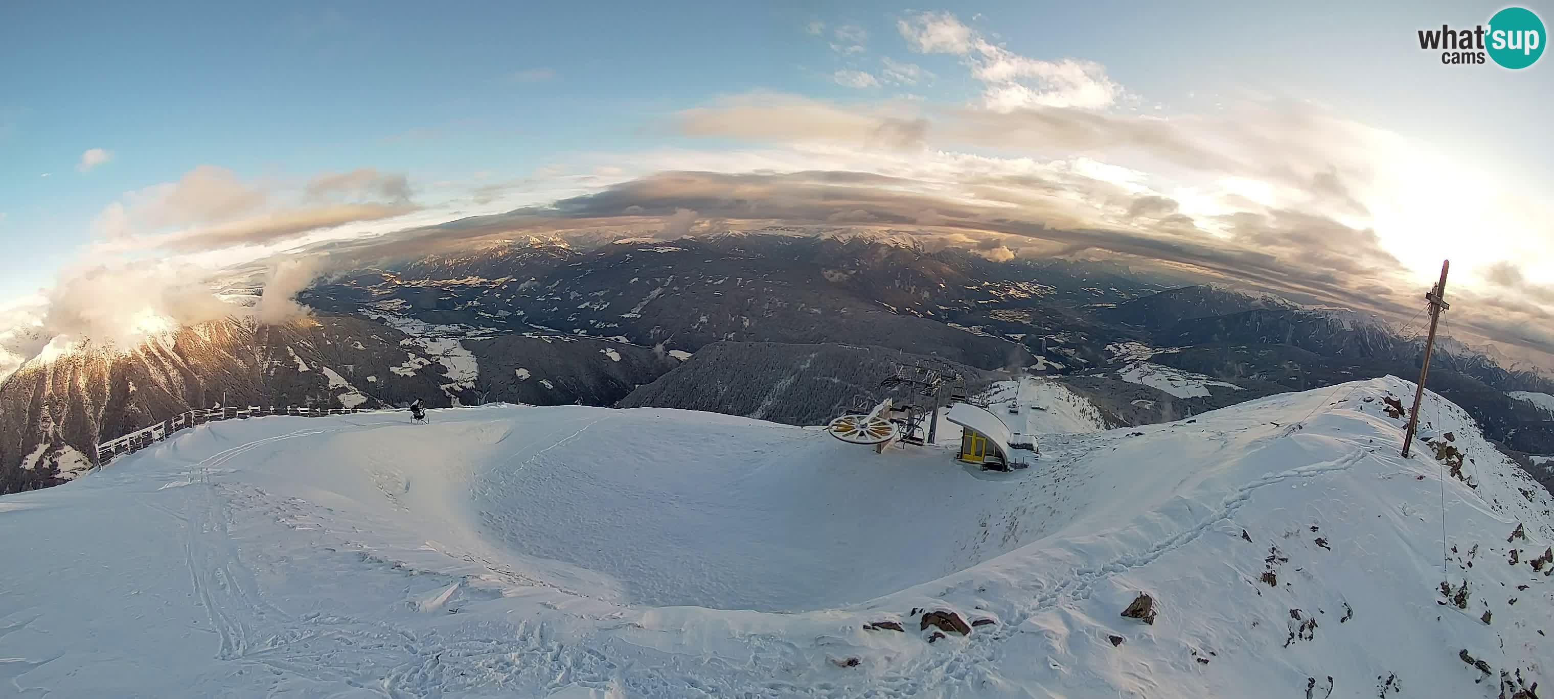 Spletna kamera Gitschlift / sedežnica Gitsch – Zgornja postaja (2.512 m)