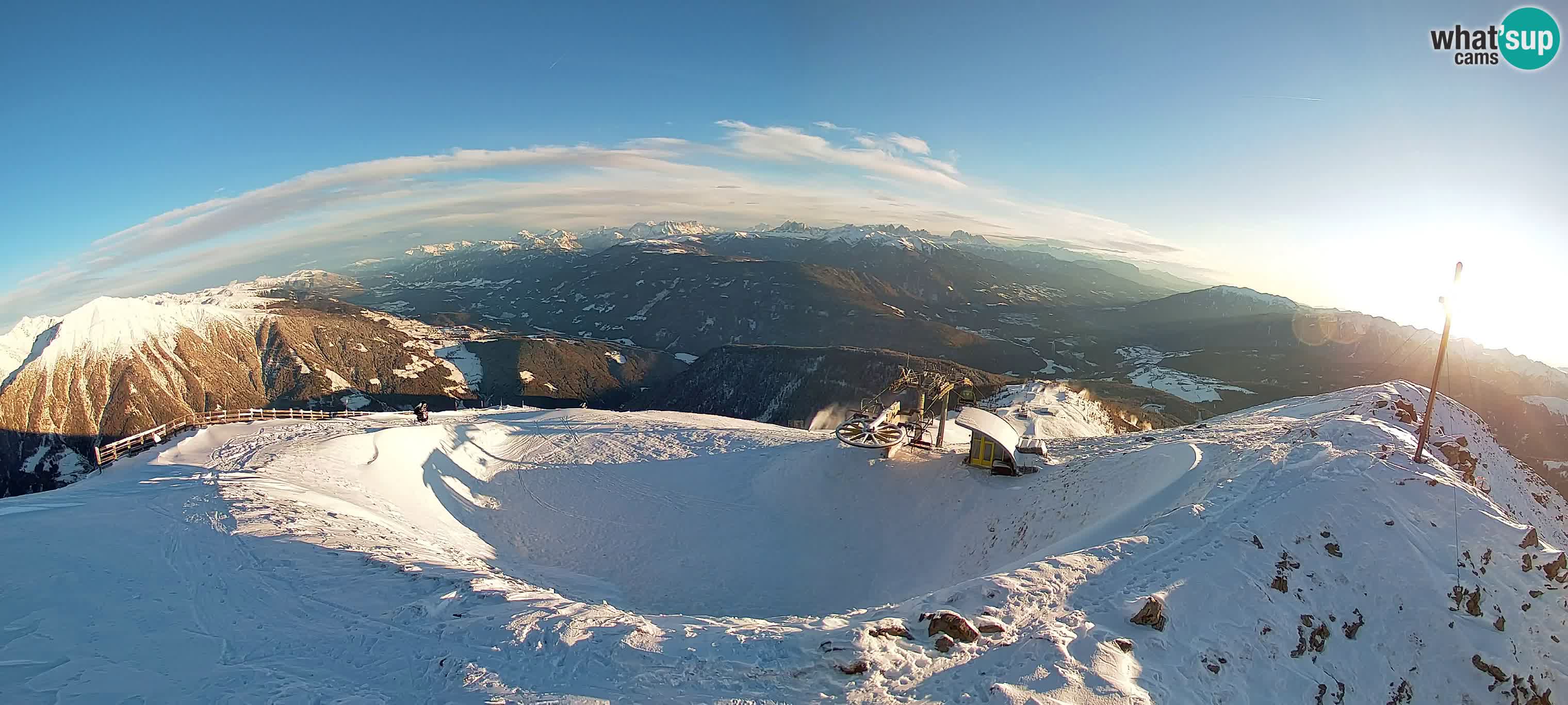 Spletna kamera Gitschlift / sedežnica Gitsch – Zgornja postaja (2.512 m)