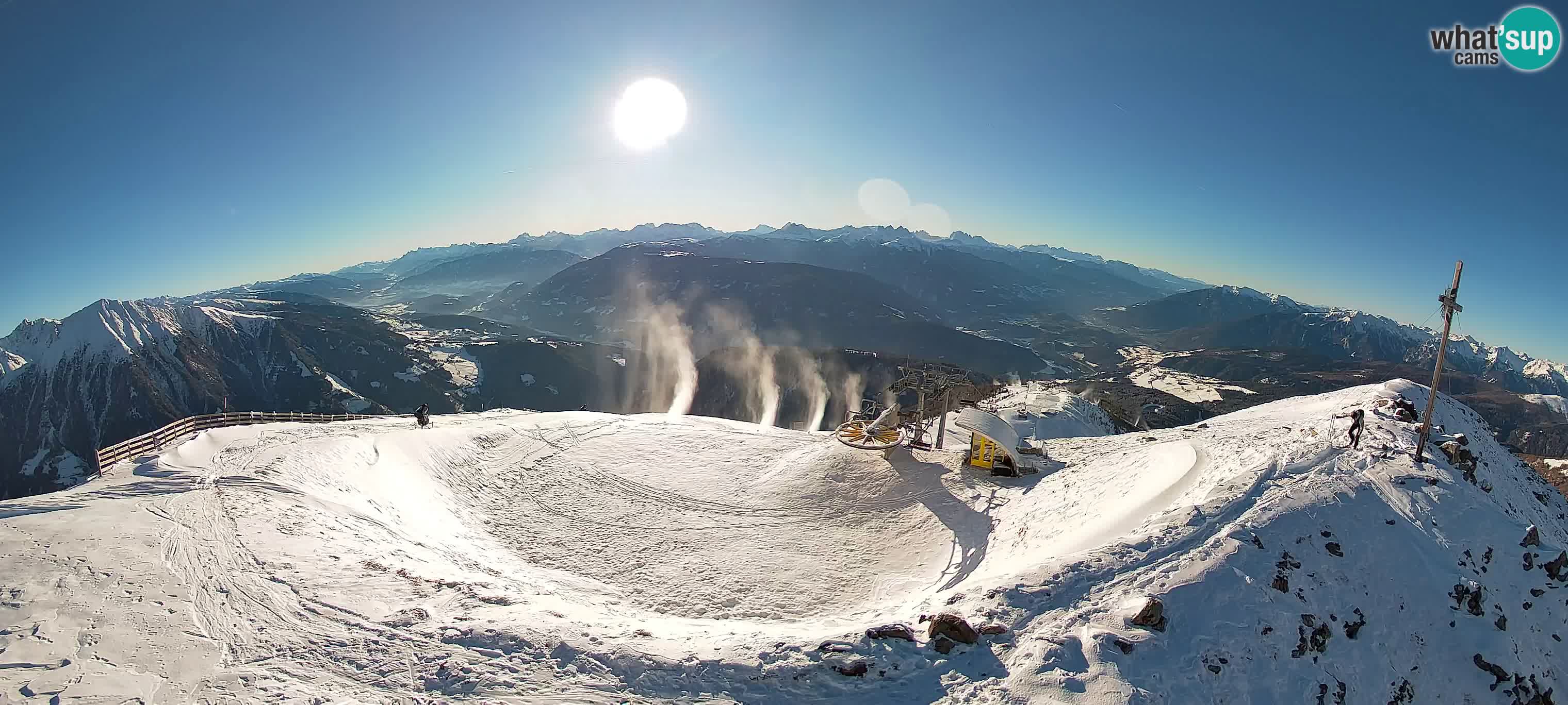 Spletna kamera Gitschlift / sedežnica Gitsch – Zgornja postaja (2.512 m)