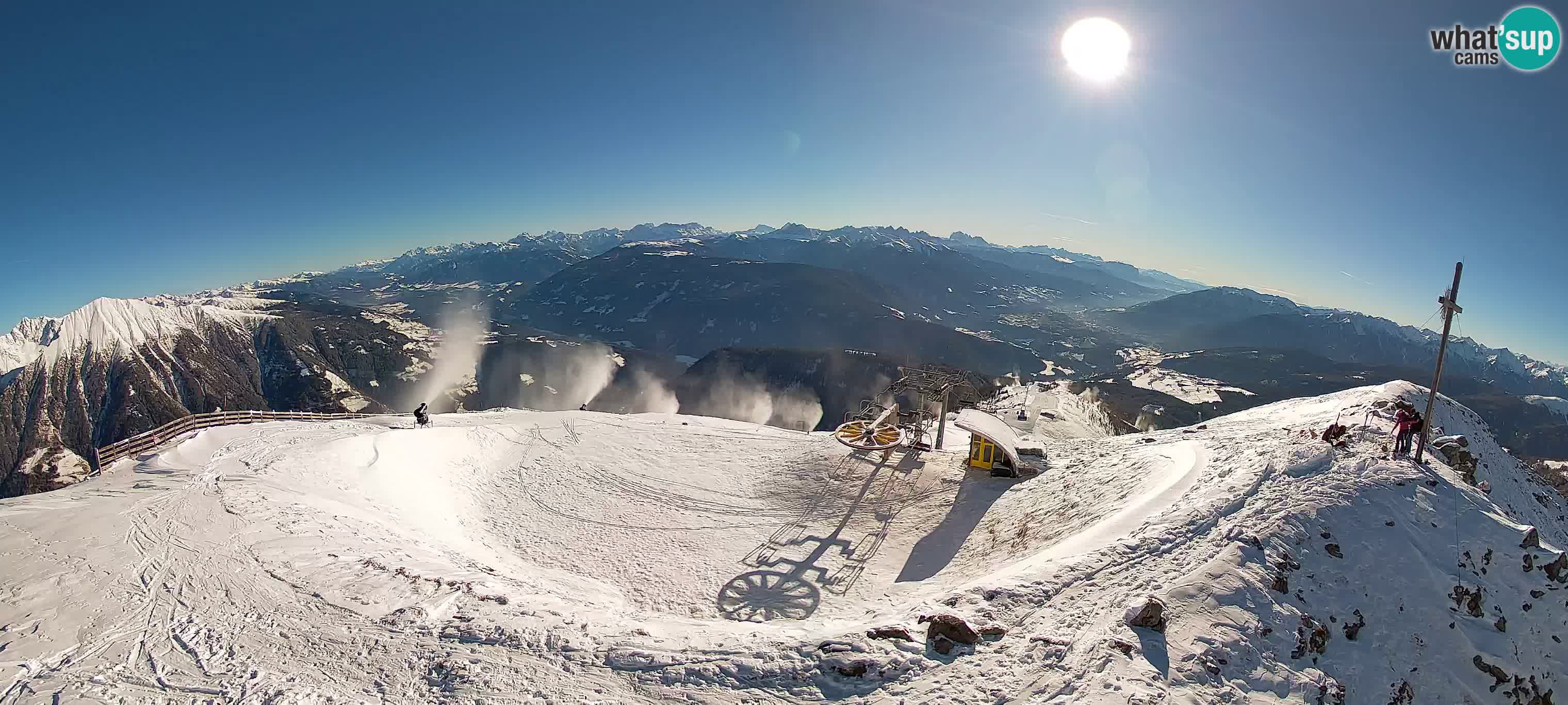 Spletna kamera Gitschlift / sedežnica Gitsch – Zgornja postaja (2.512 m)
