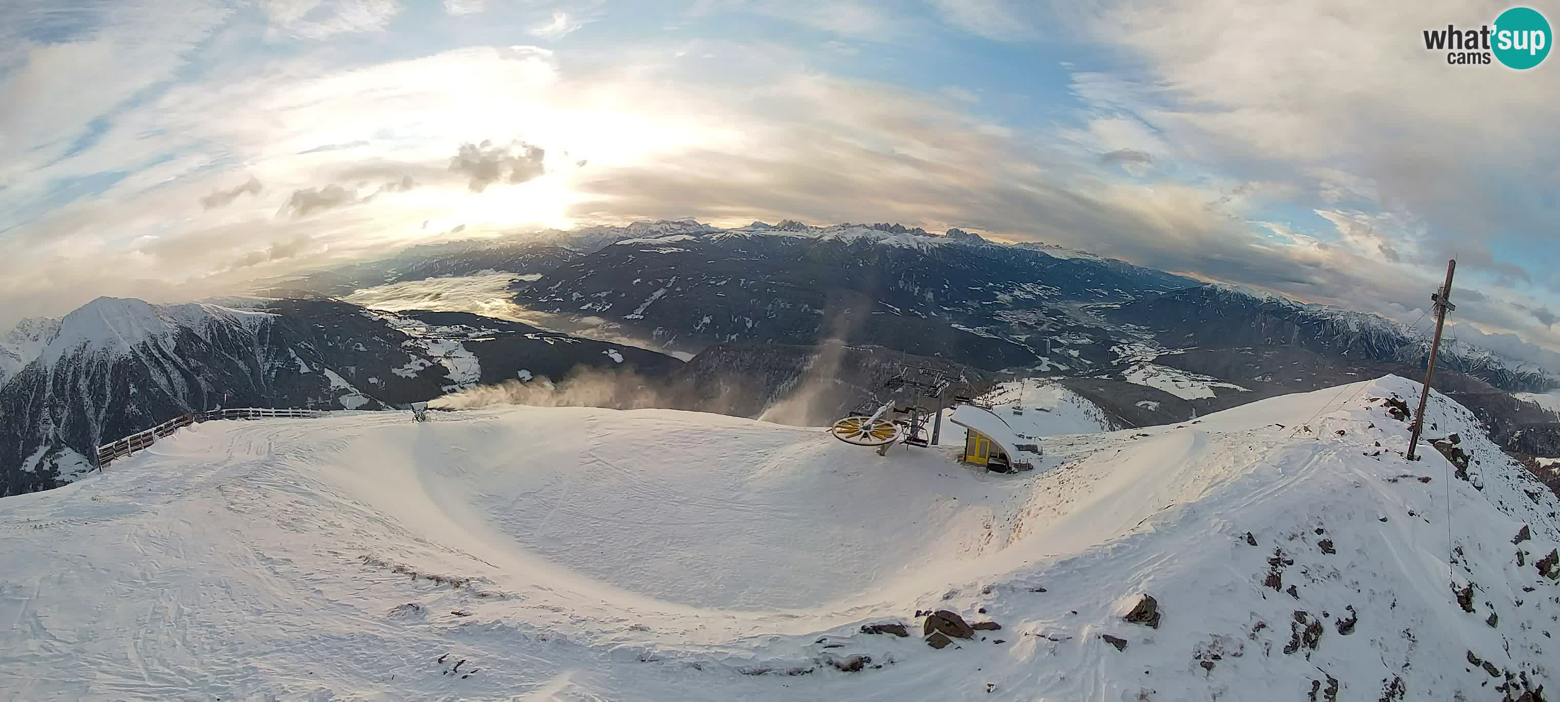 Spletna kamera Gitschlift / sedežnica Gitsch – Zgornja postaja (2.512 m)