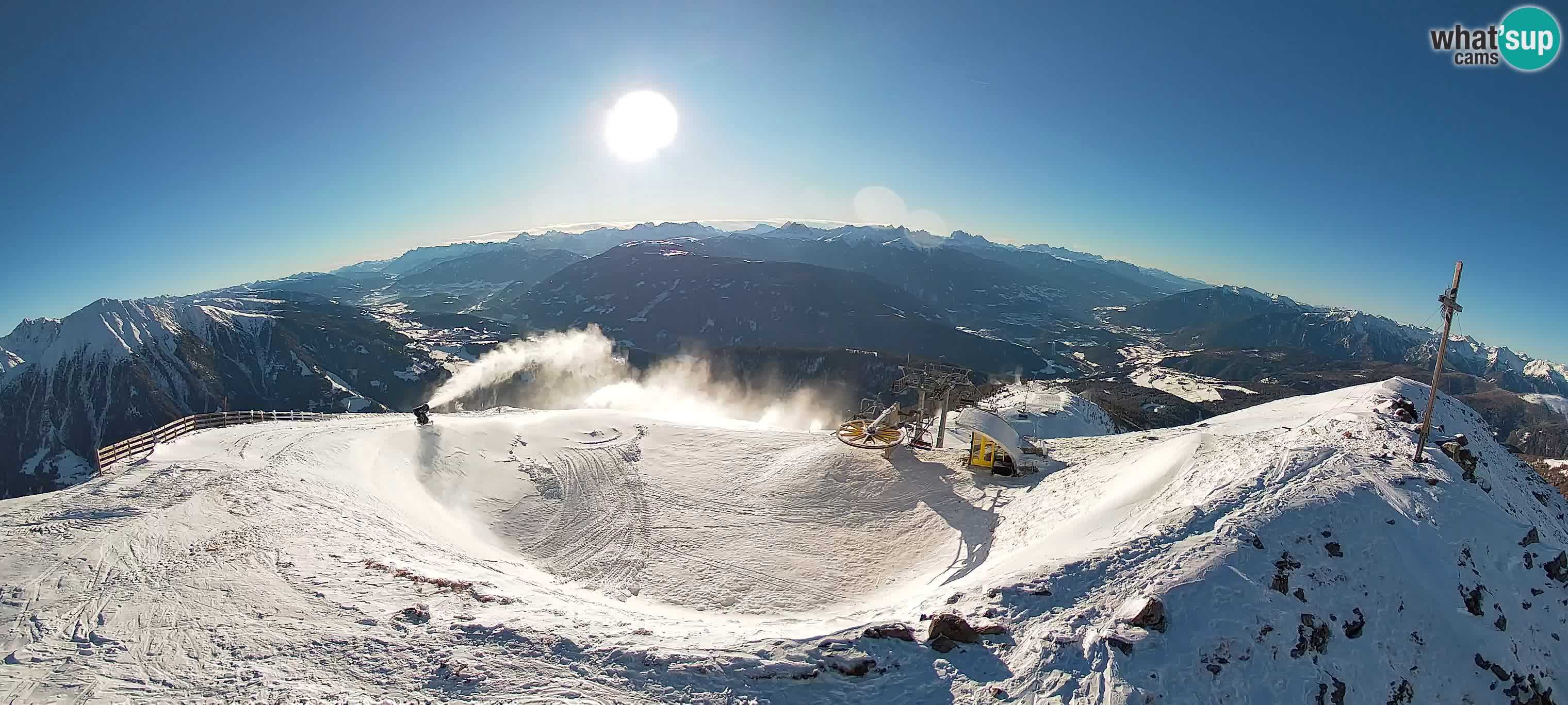 Spletna kamera Gitschlift / sedežnica Gitsch – Zgornja postaja (2.512 m)