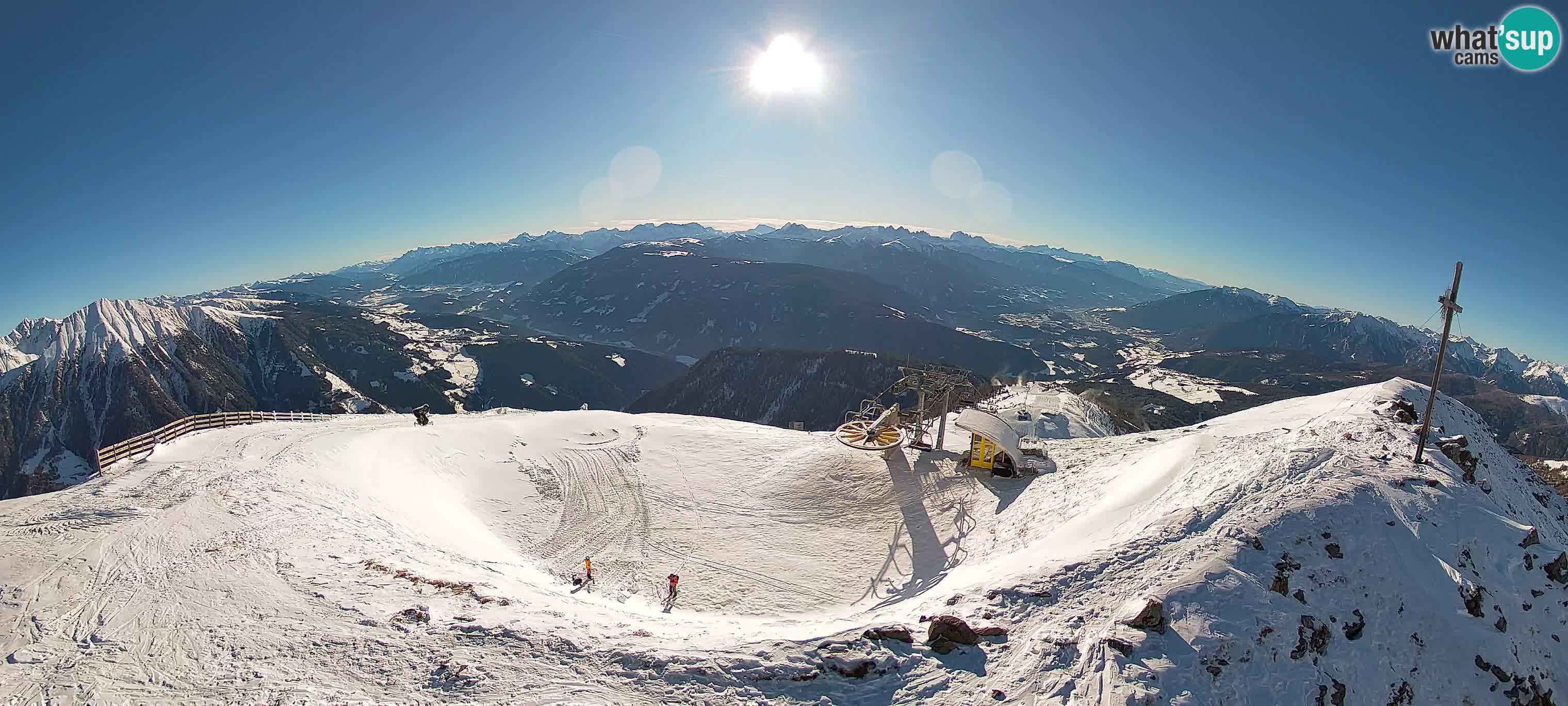 Spletna kamera Gitschlift / sedežnica Gitsch – Zgornja postaja (2.512 m)