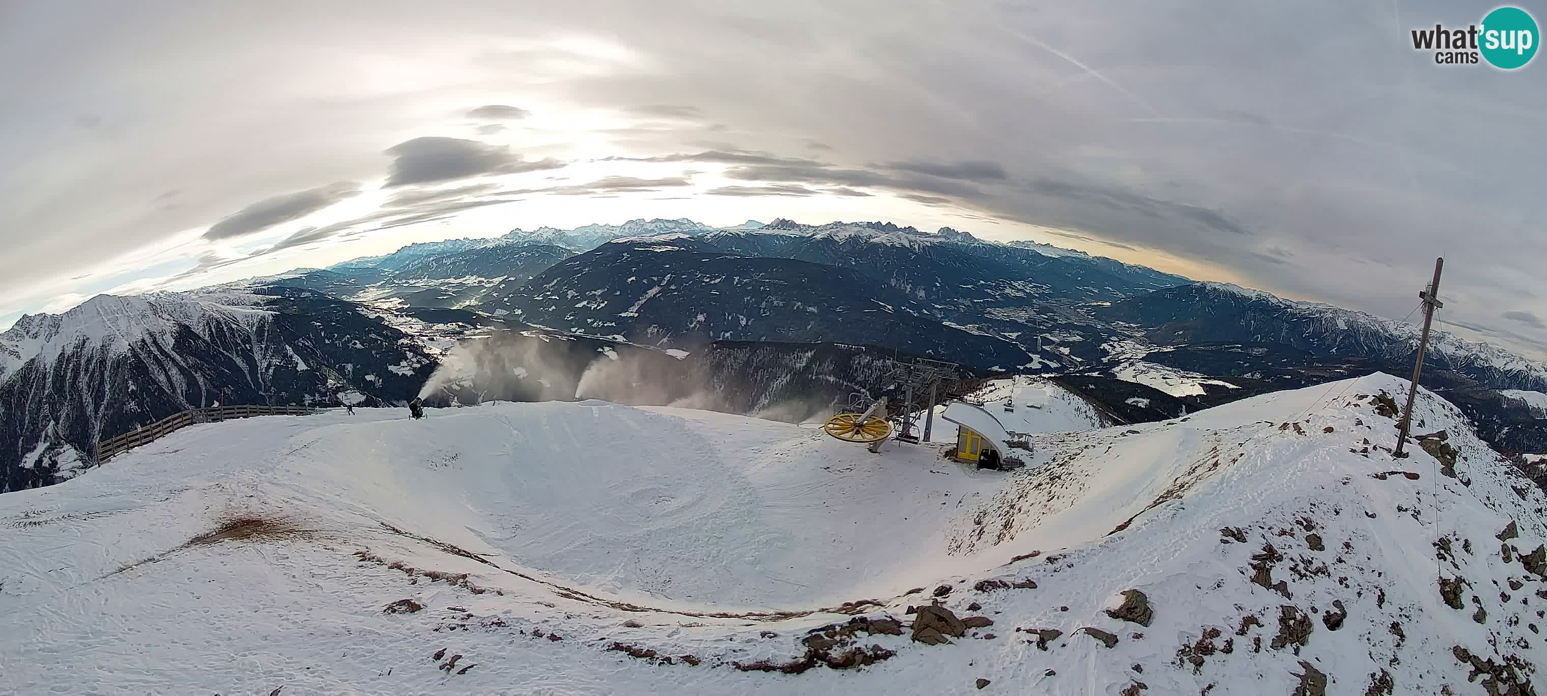 Spletna kamera Gitschlift / sedežnica Gitsch – Zgornja postaja (2.512 m)