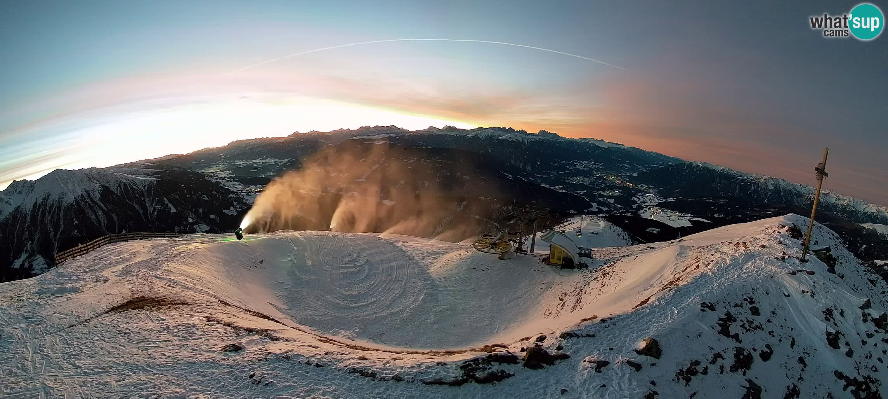 Spletna kamera Gitschlift / sedežnica Gitsch – Zgornja postaja (2.512 m)