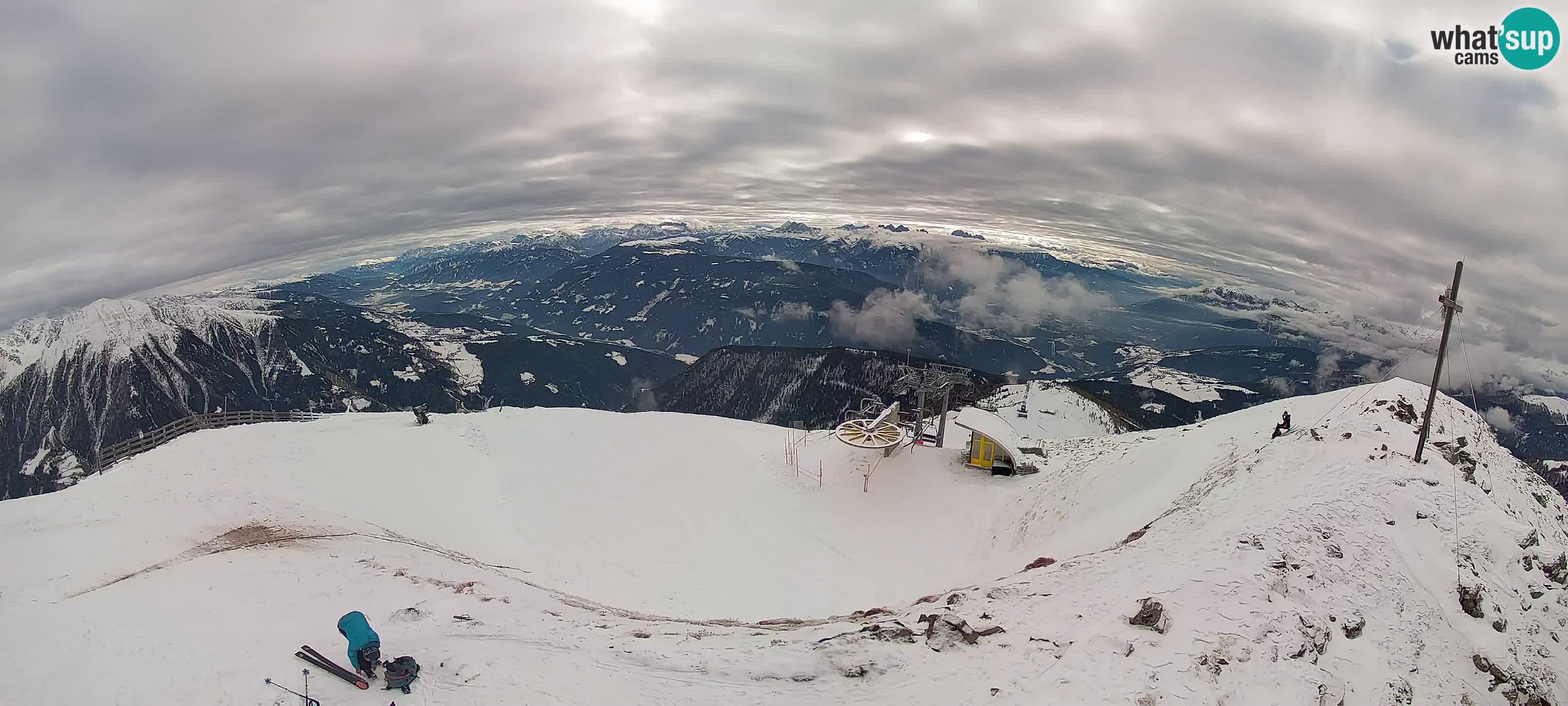 Spletna kamera Gitschlift / sedežnica Gitsch – Zgornja postaja (2.512 m)