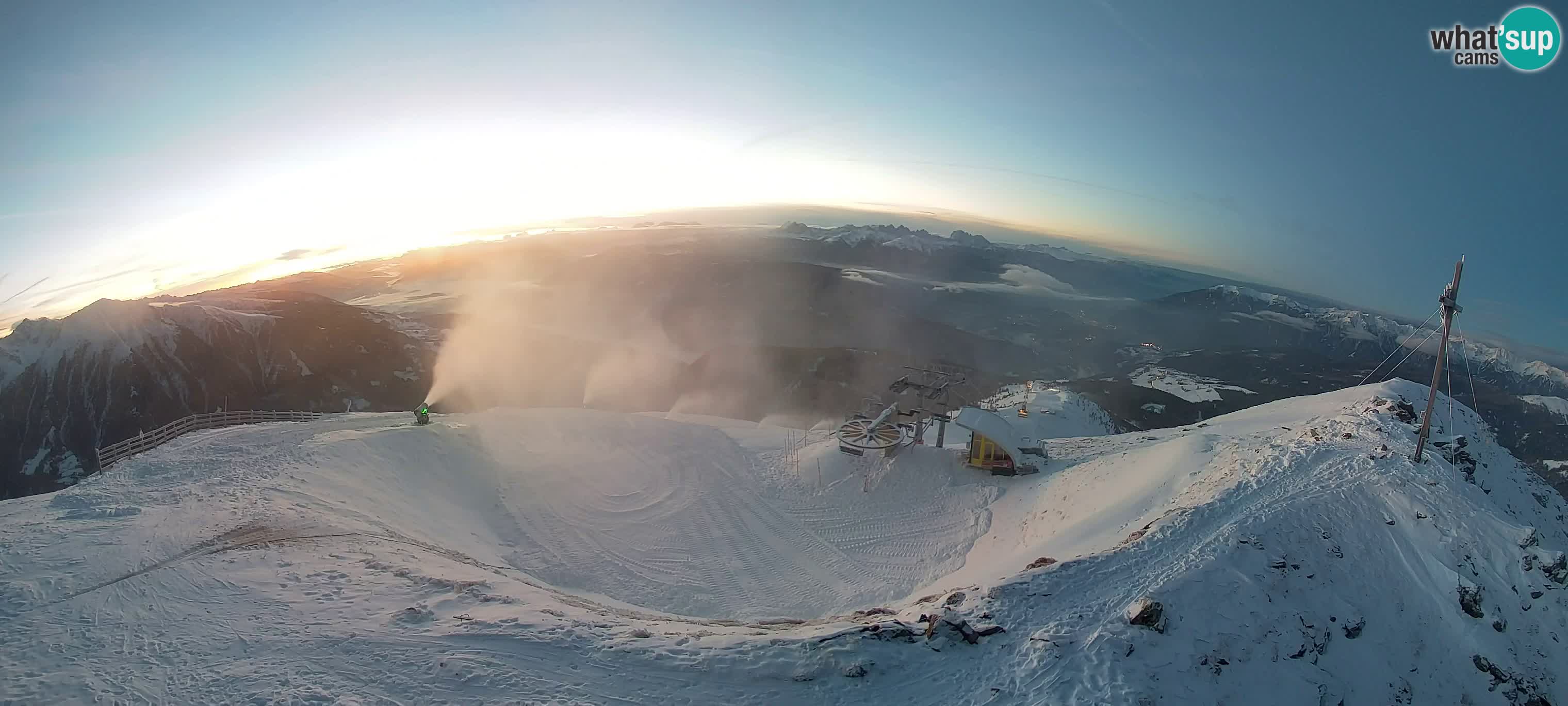 Spletna kamera Gitschlift / sedežnica Gitsch – Zgornja postaja (2.512 m)