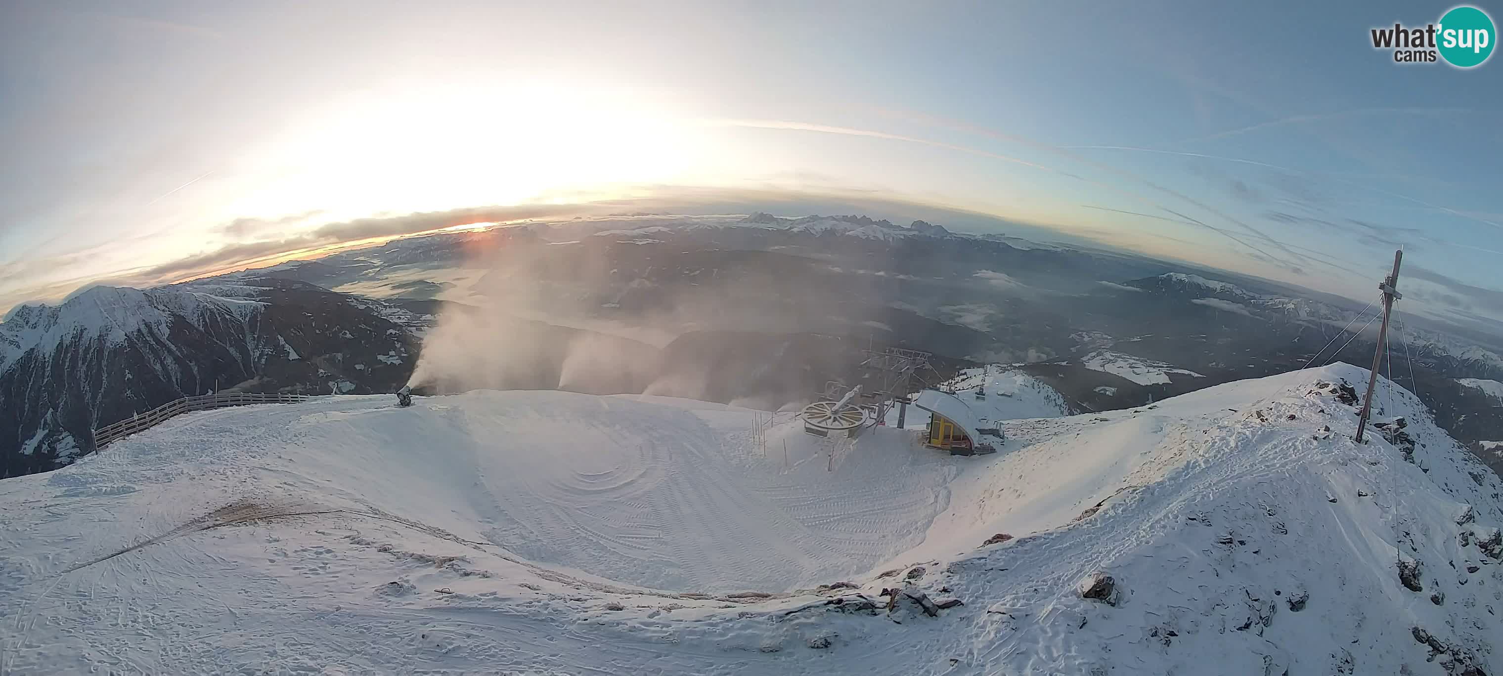 Spletna kamera Gitschlift / sedežnica Gitsch – Zgornja postaja (2.512 m)
