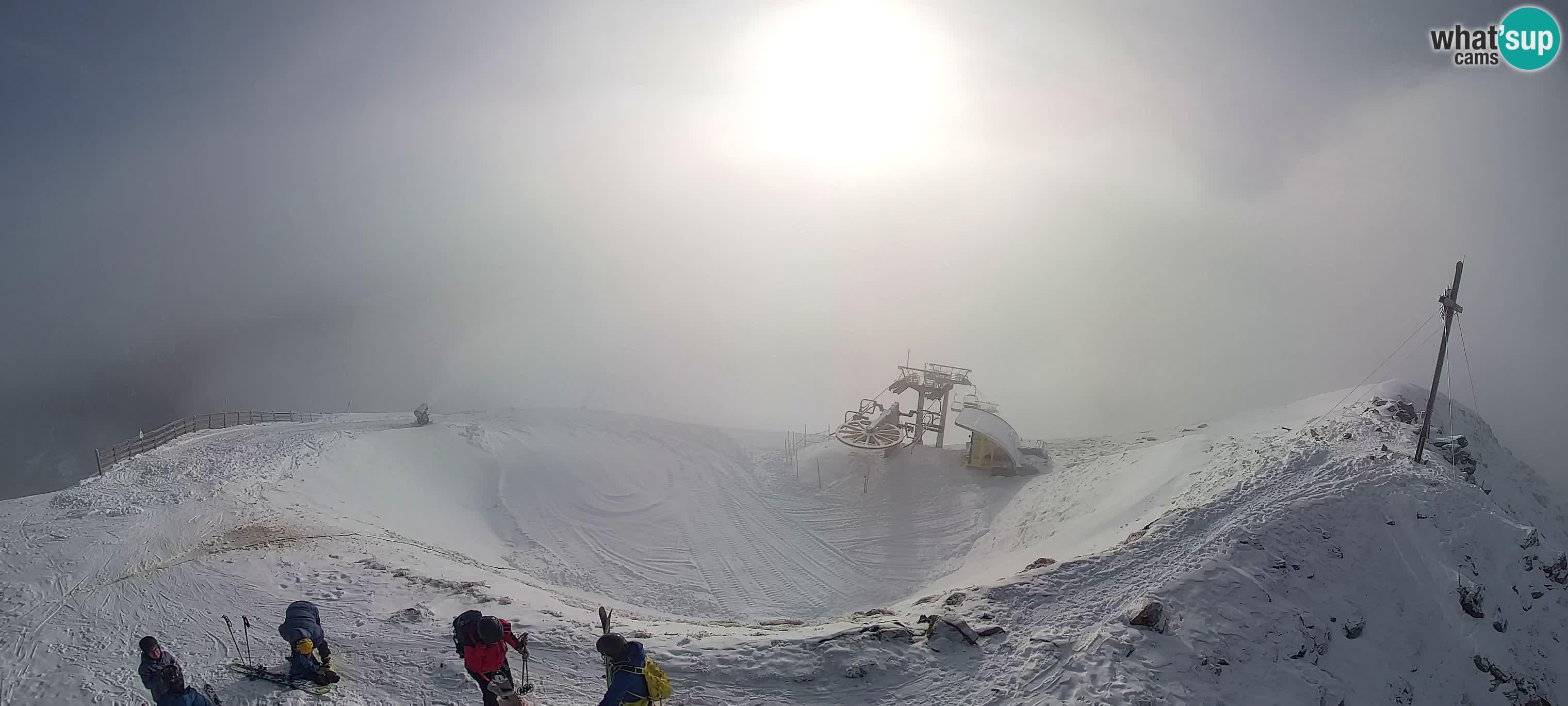 Spletna kamera Gitschlift / sedežnica Gitsch – Zgornja postaja (2.512 m)