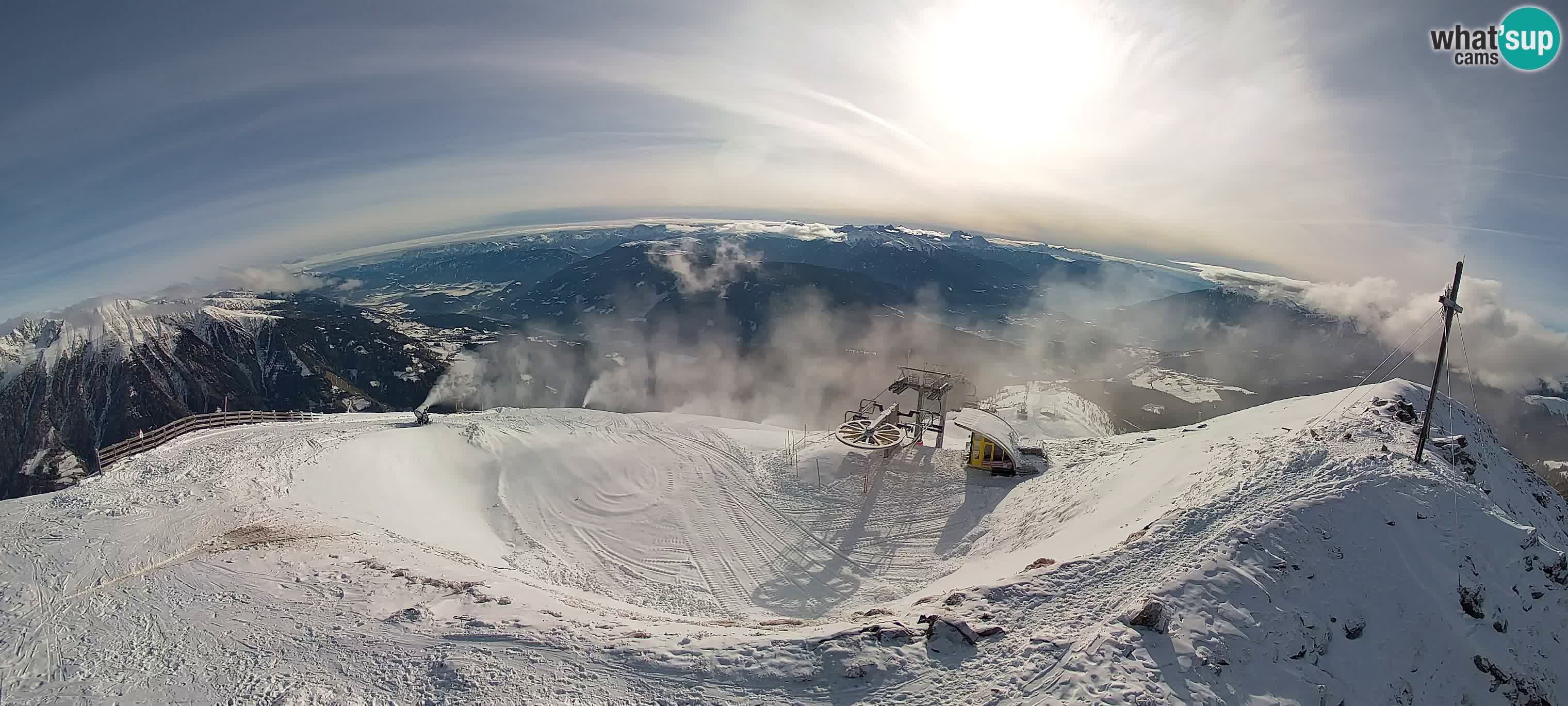 Spletna kamera Gitschlift / sedežnica Gitsch – Zgornja postaja (2.512 m)
