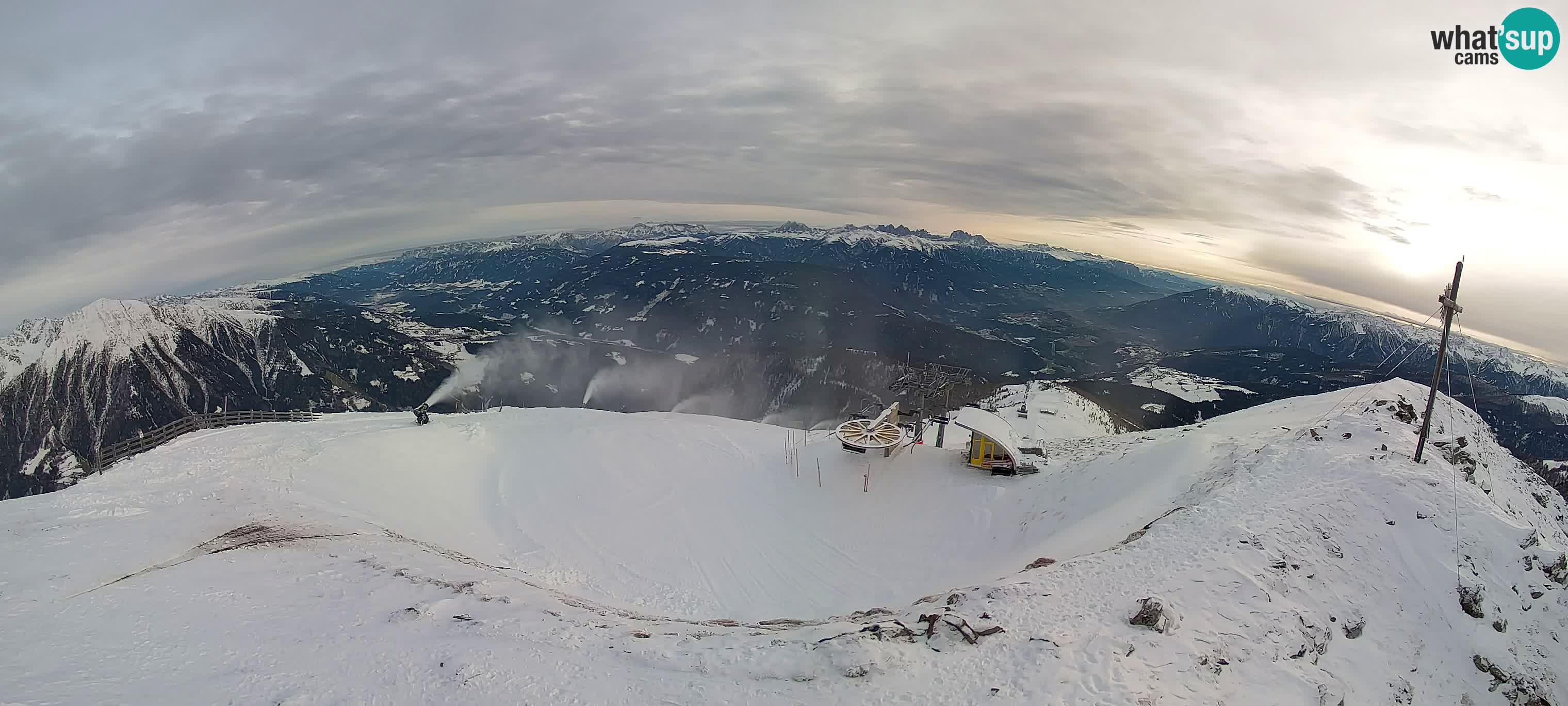 Spletna kamera Gitschlift / sedežnica Gitsch – Zgornja postaja (2.512 m)