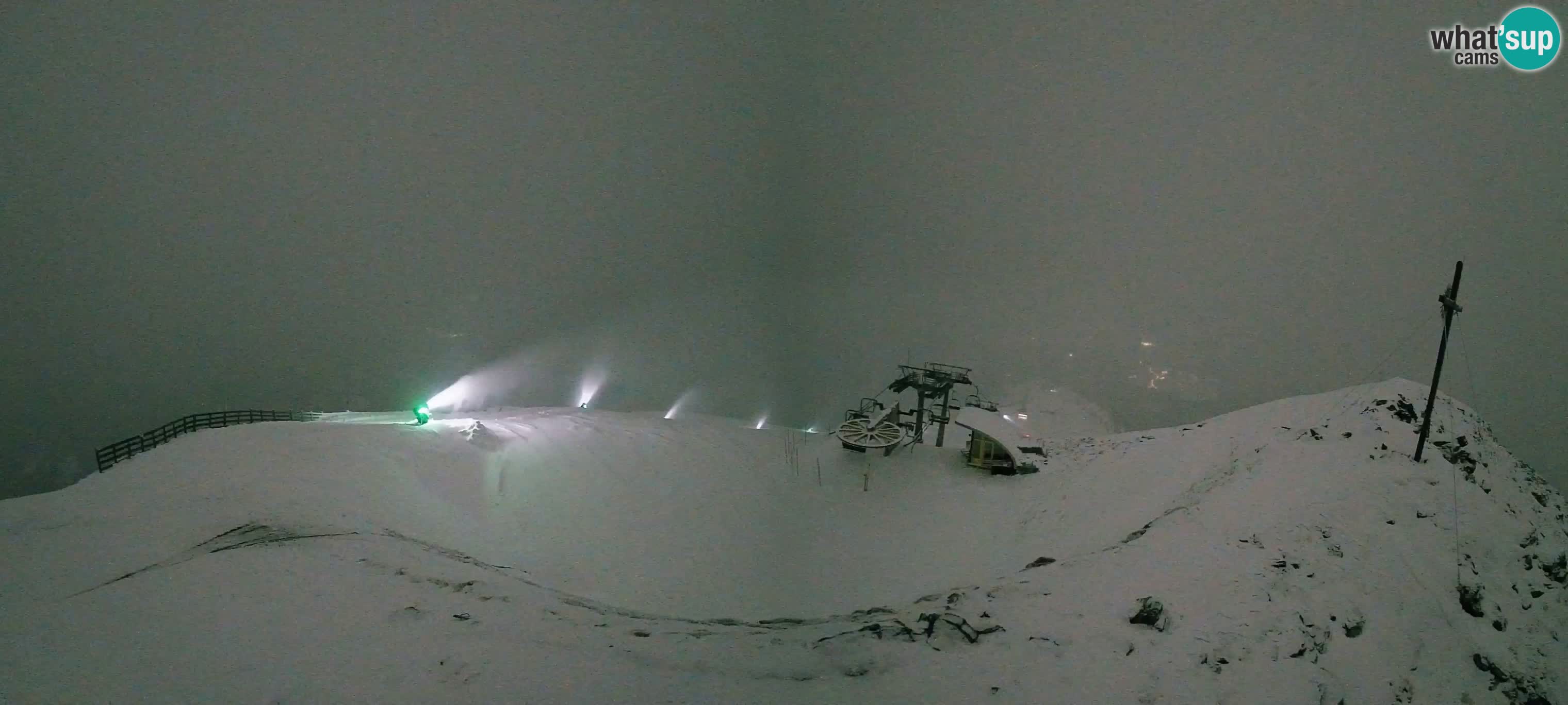 Spletna kamera Gitschlift / sedežnica Gitsch – Zgornja postaja (2.512 m)