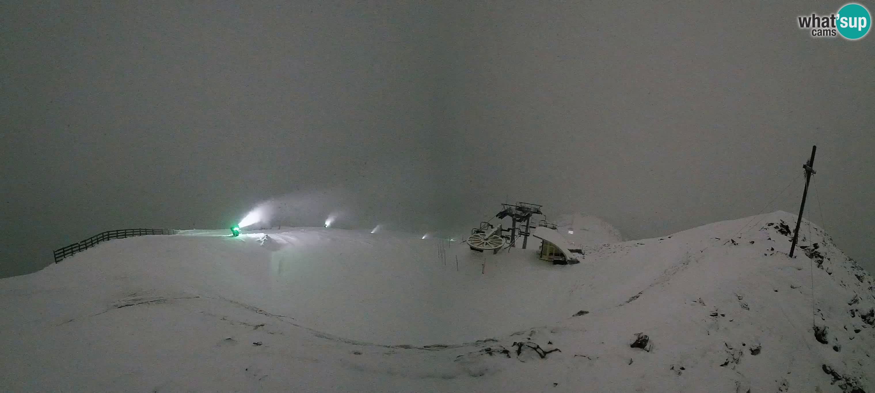 Spletna kamera Gitschlift / sedežnica Gitsch – Zgornja postaja (2.512 m)