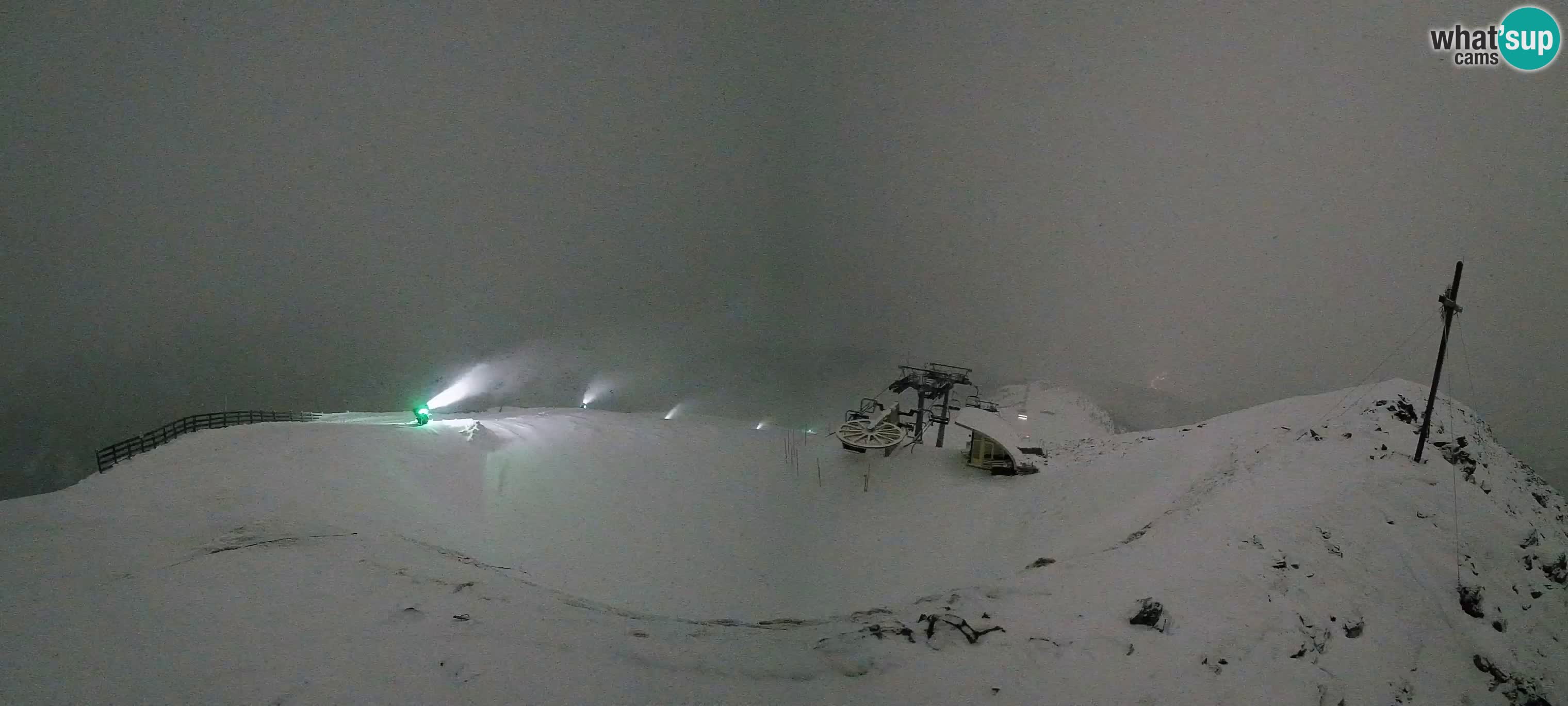 Spletna kamera Gitschlift / sedežnica Gitsch – Zgornja postaja (2.512 m)