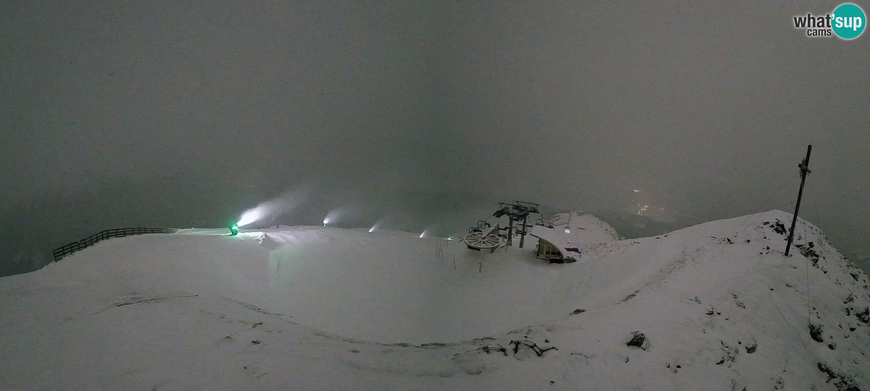 Spletna kamera Gitschlift / sedežnica Gitsch – Zgornja postaja (2.512 m)