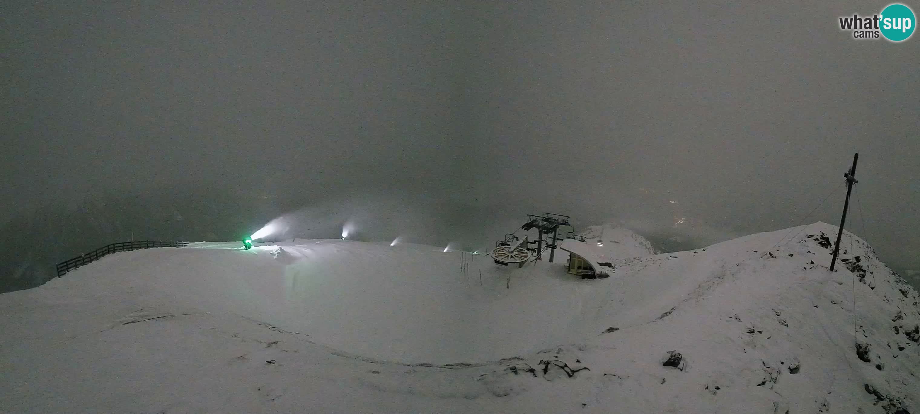 Spletna kamera Gitschlift / sedežnica Gitsch – Zgornja postaja (2.512 m)