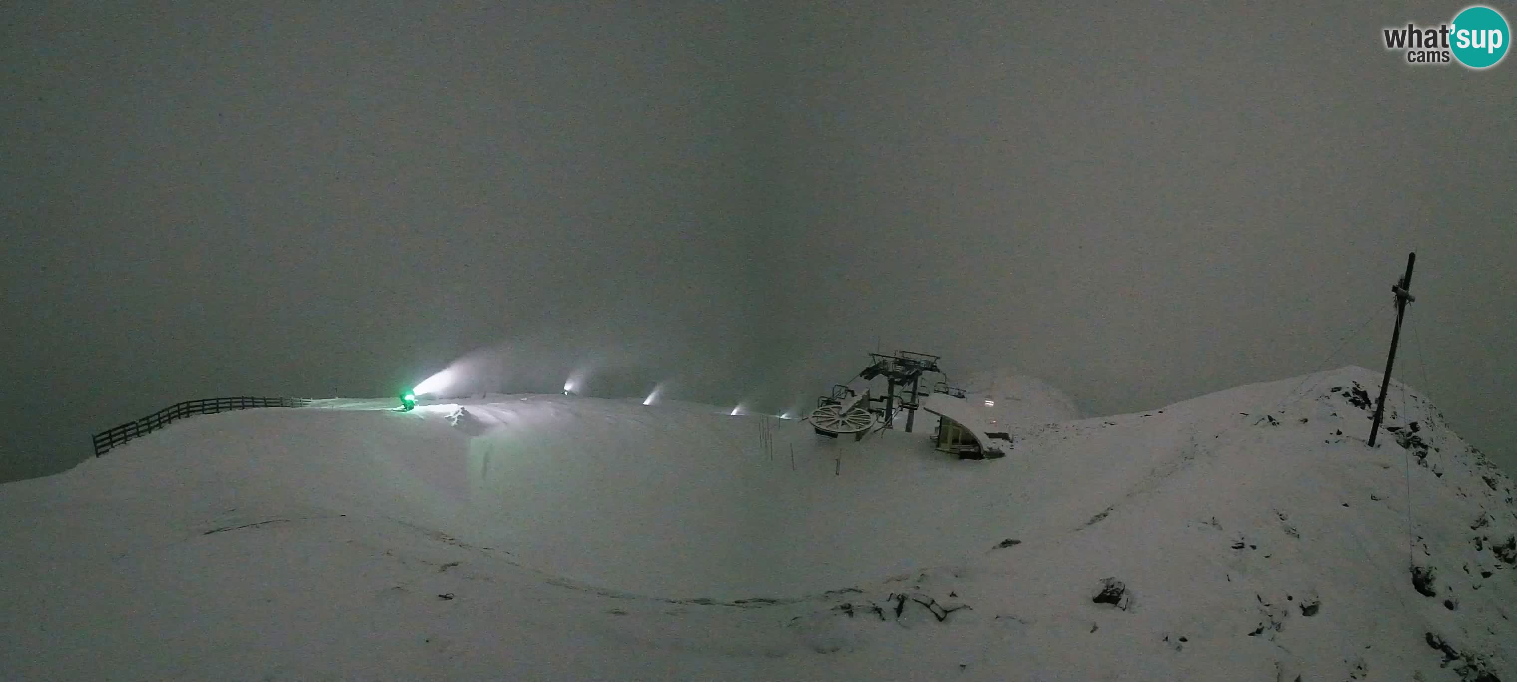 Spletna kamera Gitschlift / sedežnica Gitsch – Zgornja postaja (2.512 m)