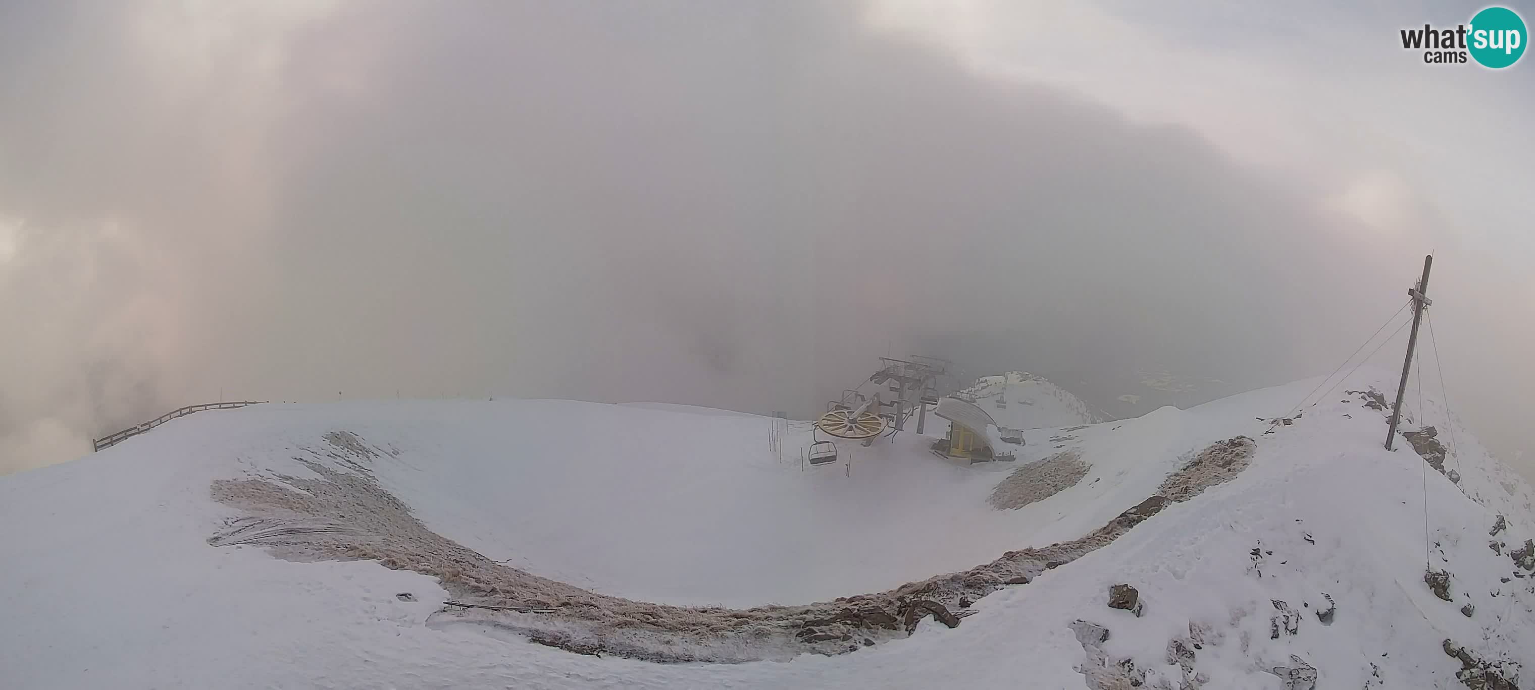 Spletna kamera Gitschlift / sedežnica Gitsch – Zgornja postaja (2.512 m)