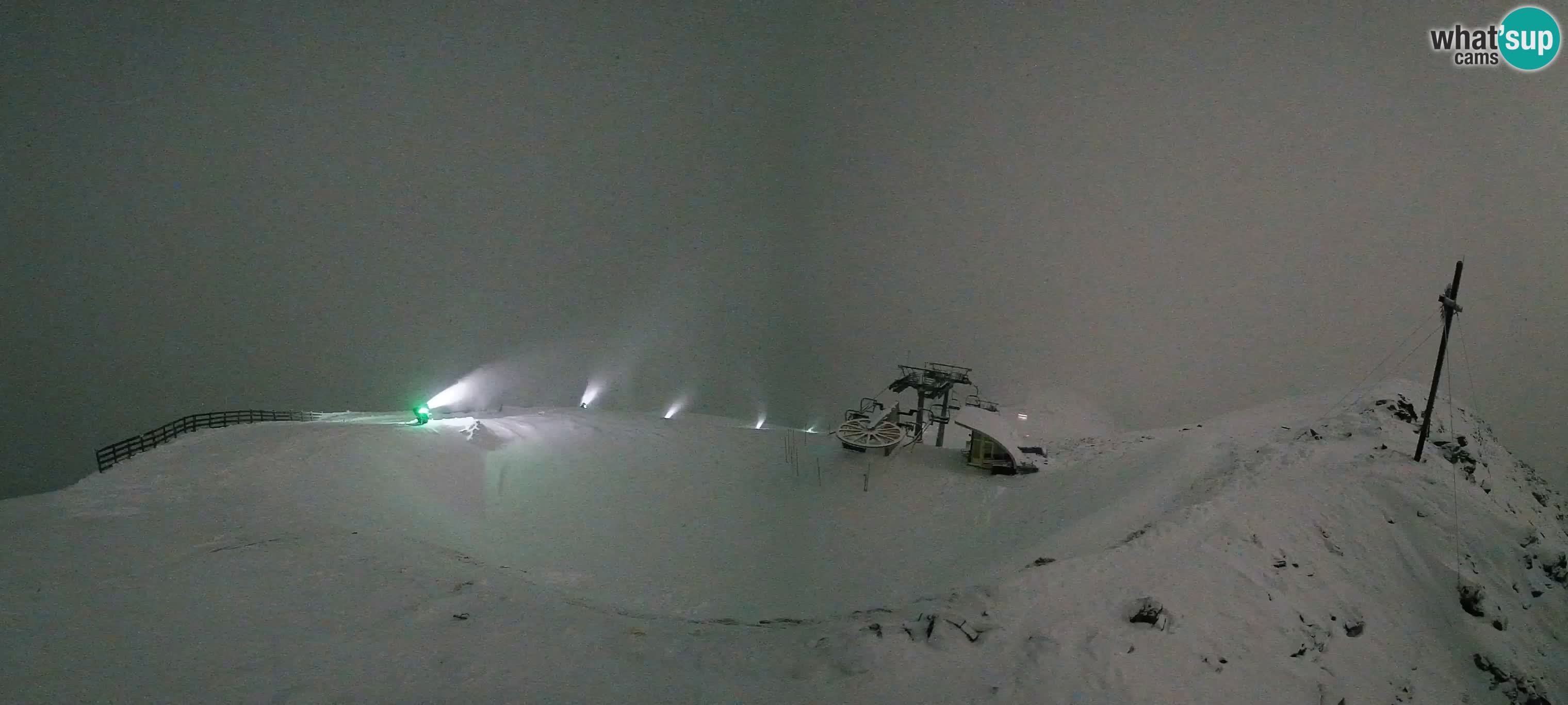 Spletna kamera Gitschlift / sedežnica Gitsch – Zgornja postaja (2.512 m)