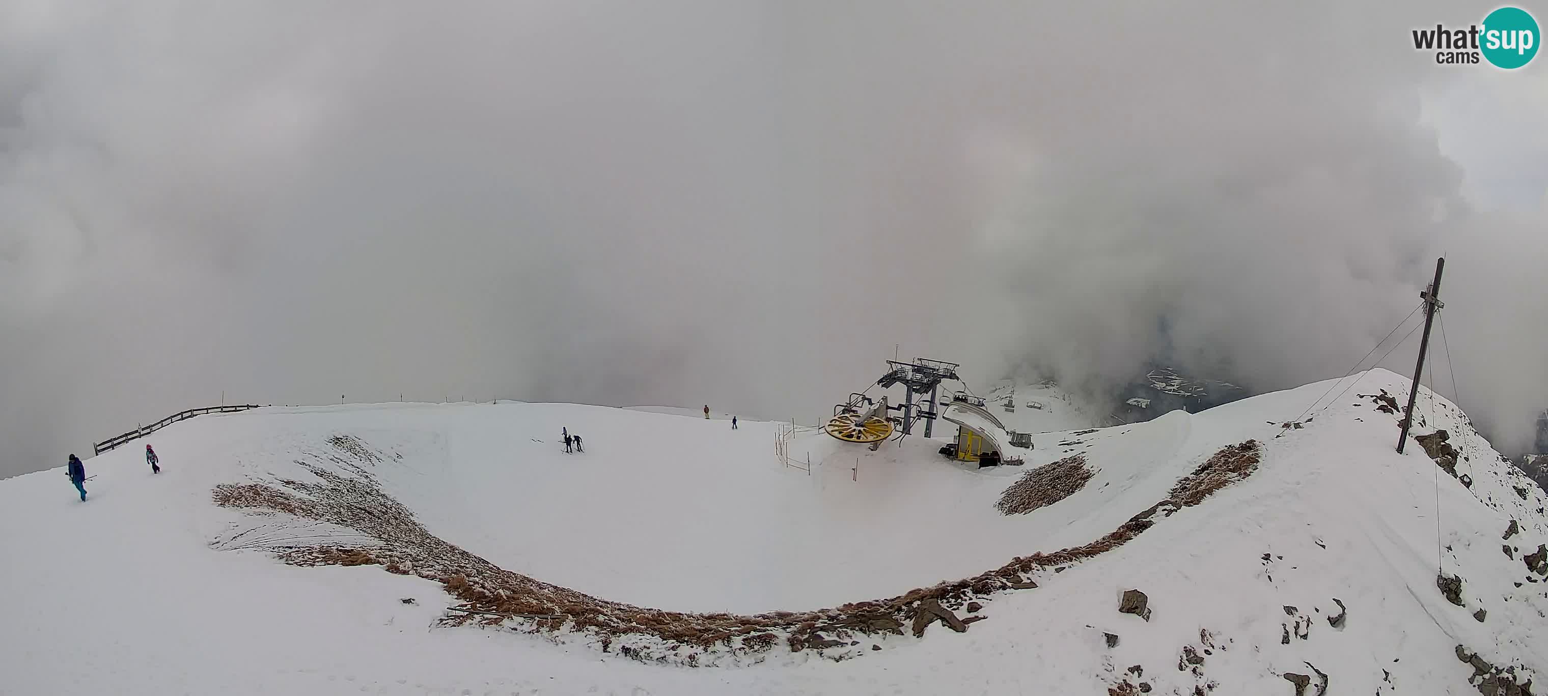 Spletna kamera Gitschlift / sedežnica Gitsch – Zgornja postaja (2.512 m)