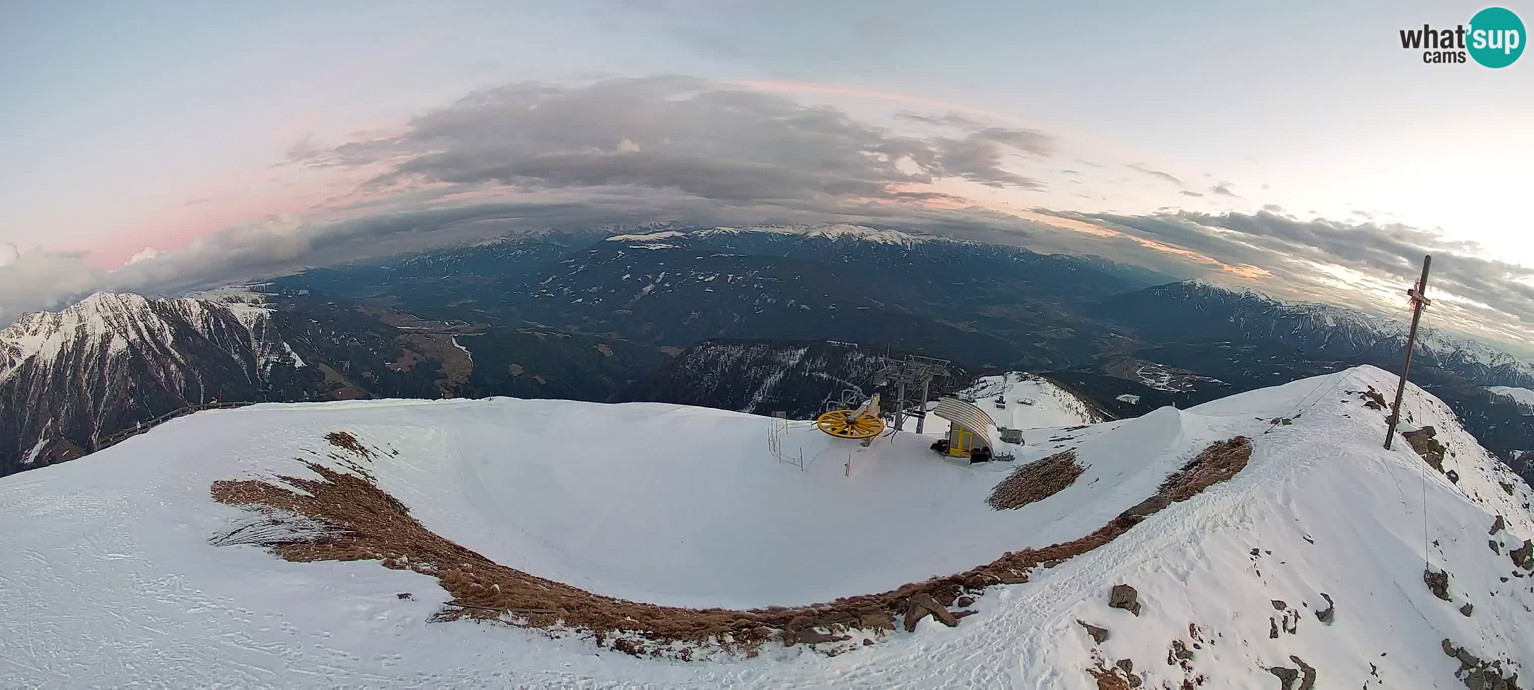 Spletna kamera Gitschlift / sedežnica Gitsch – Zgornja postaja (2.512 m)