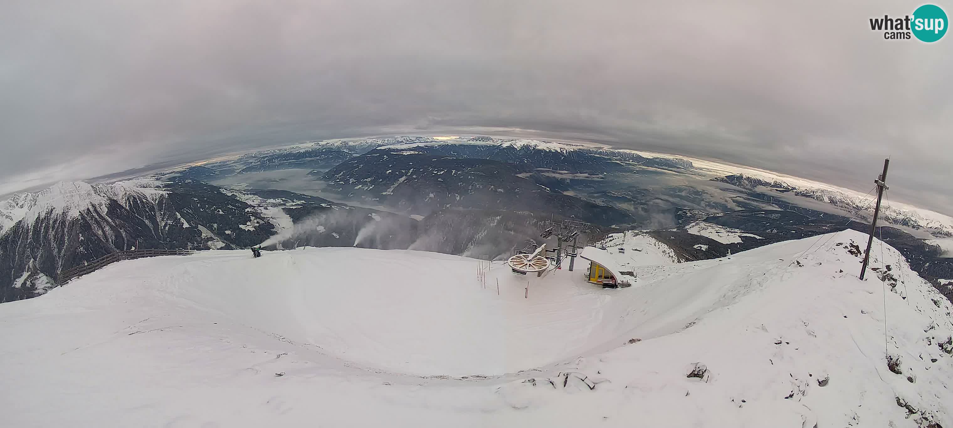 Spletna kamera Gitschlift / sedežnica Gitsch – Zgornja postaja (2.512 m)