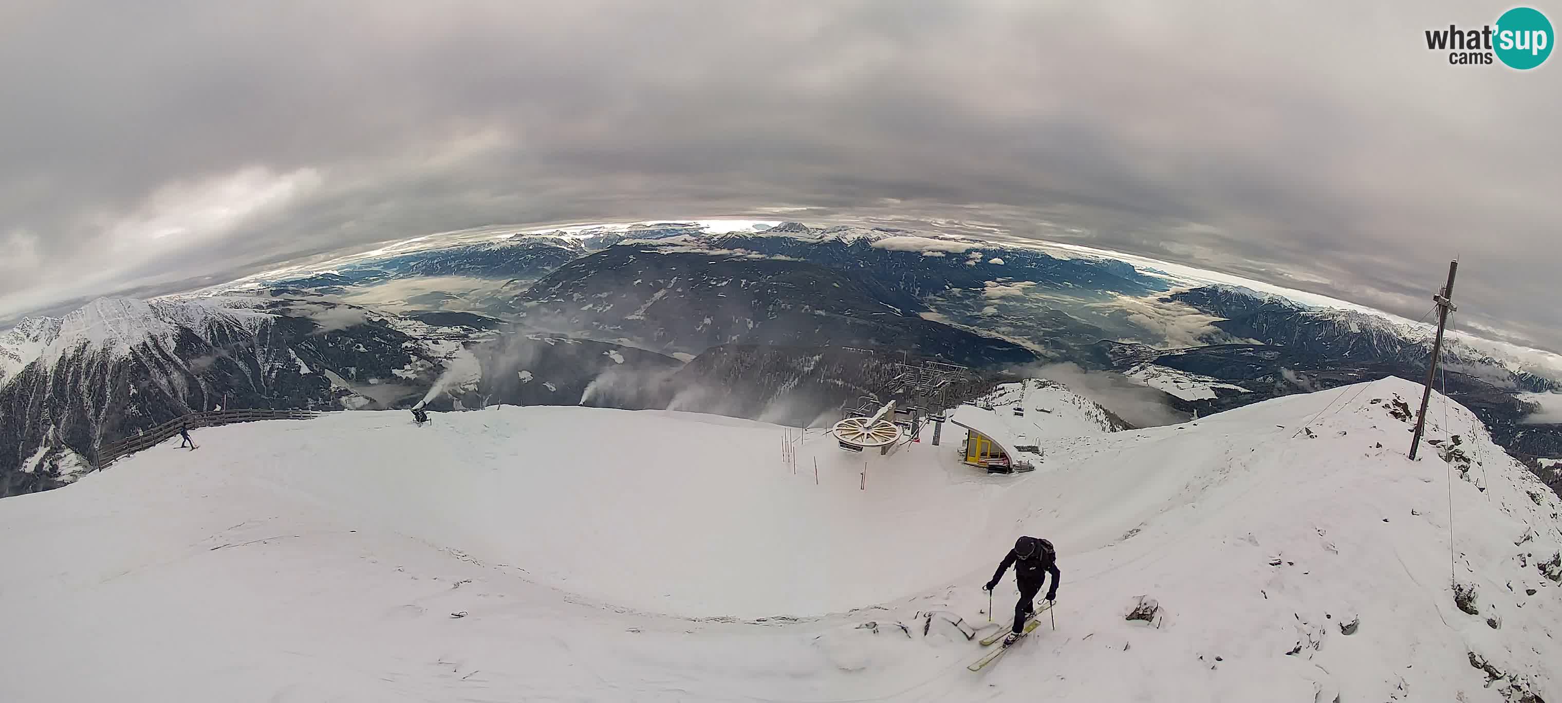 Spletna kamera Gitschlift / sedežnica Gitsch – Zgornja postaja (2.512 m)